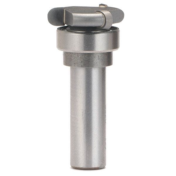#3520 1/4″ Stock Canoe Flute Router Bit With Bearing, 1/2″ SH, 1-1/8″ CD