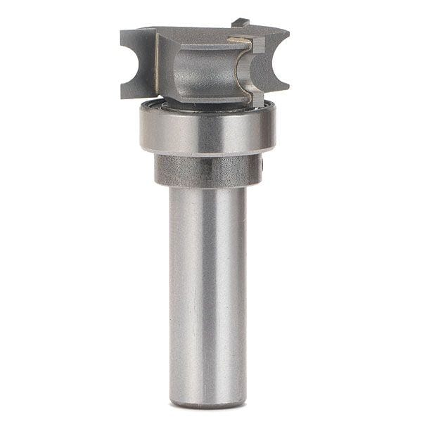 # 3530 1/4″ Stock Canoe Bead Router Bit With Bearing, 1/2″ Shank, 1-1/8″ CD