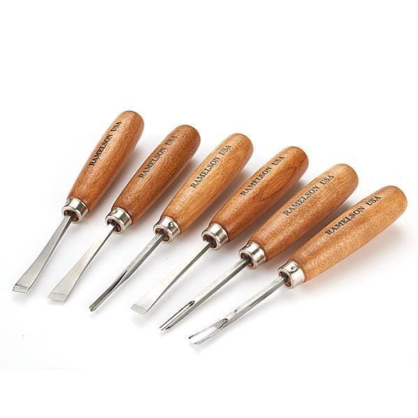 Beginner’s Carving Tool Set – Full Size – 6 Piece