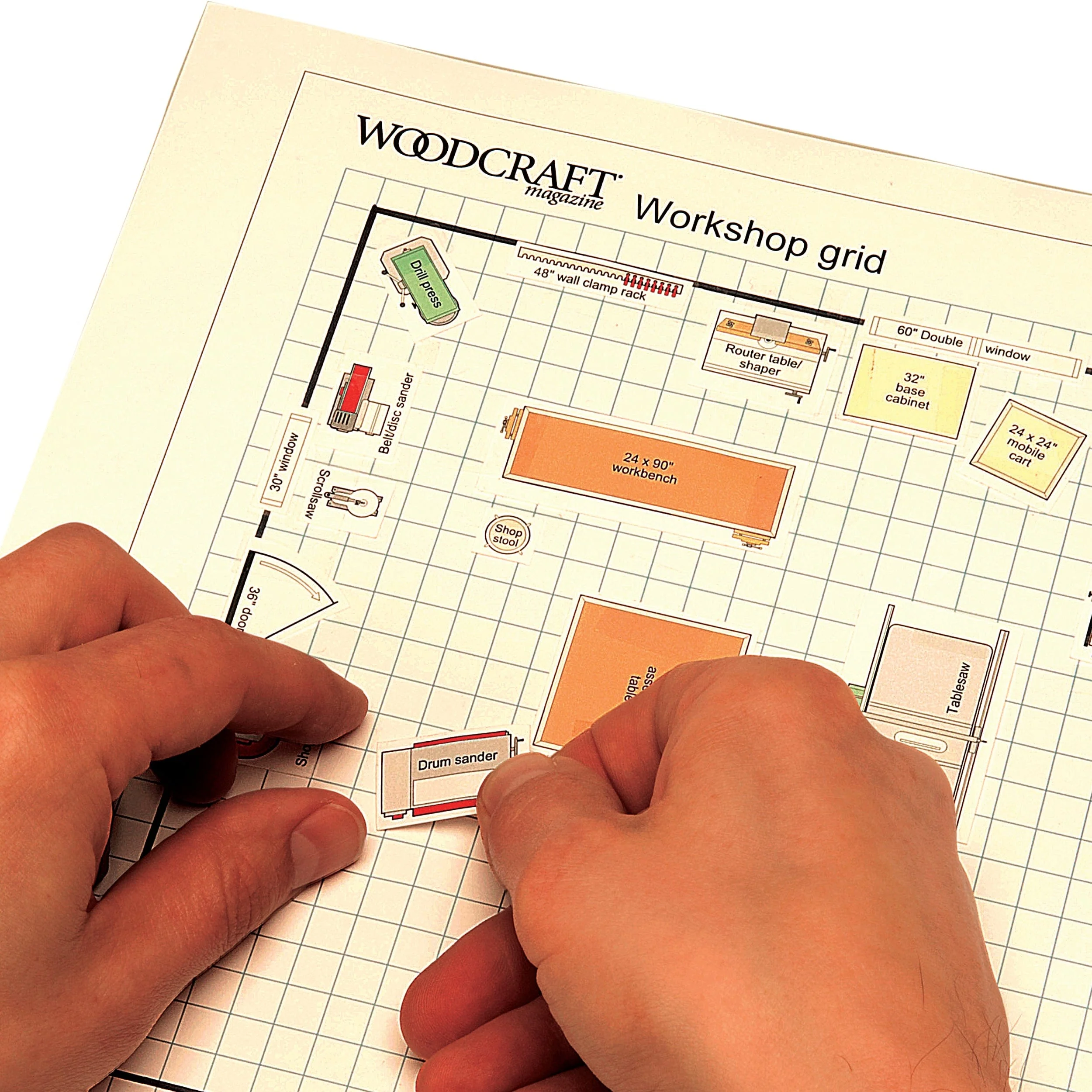 Woodworking Project Paper Plan to Build Dream Shop Planner - Image 1