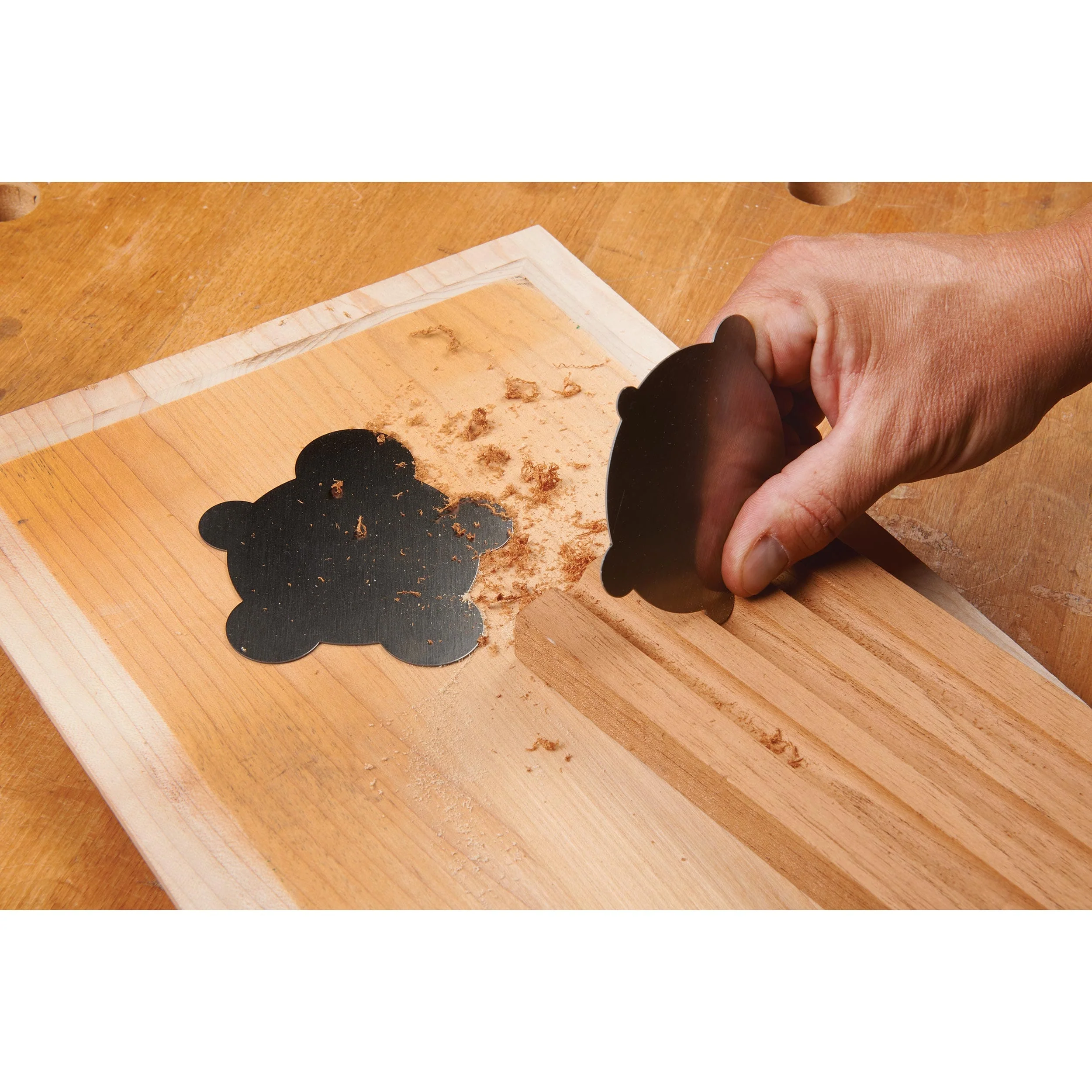 Convex Cabinet Scraper Set - 2 Piece - Image 2