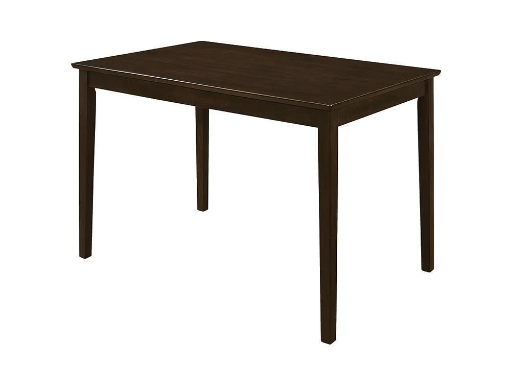 G150232 Cappuccino Dark Brown Rectangular Dining Room Set - Image 3