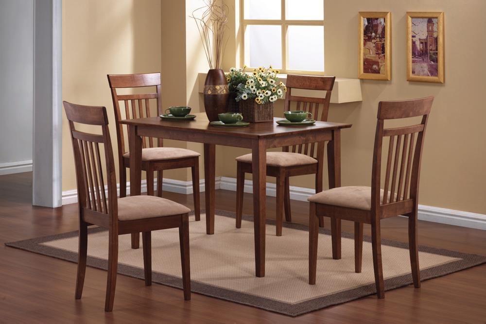 G150430 Chestnut Tan Rectangular Dining Room Set - Image 1