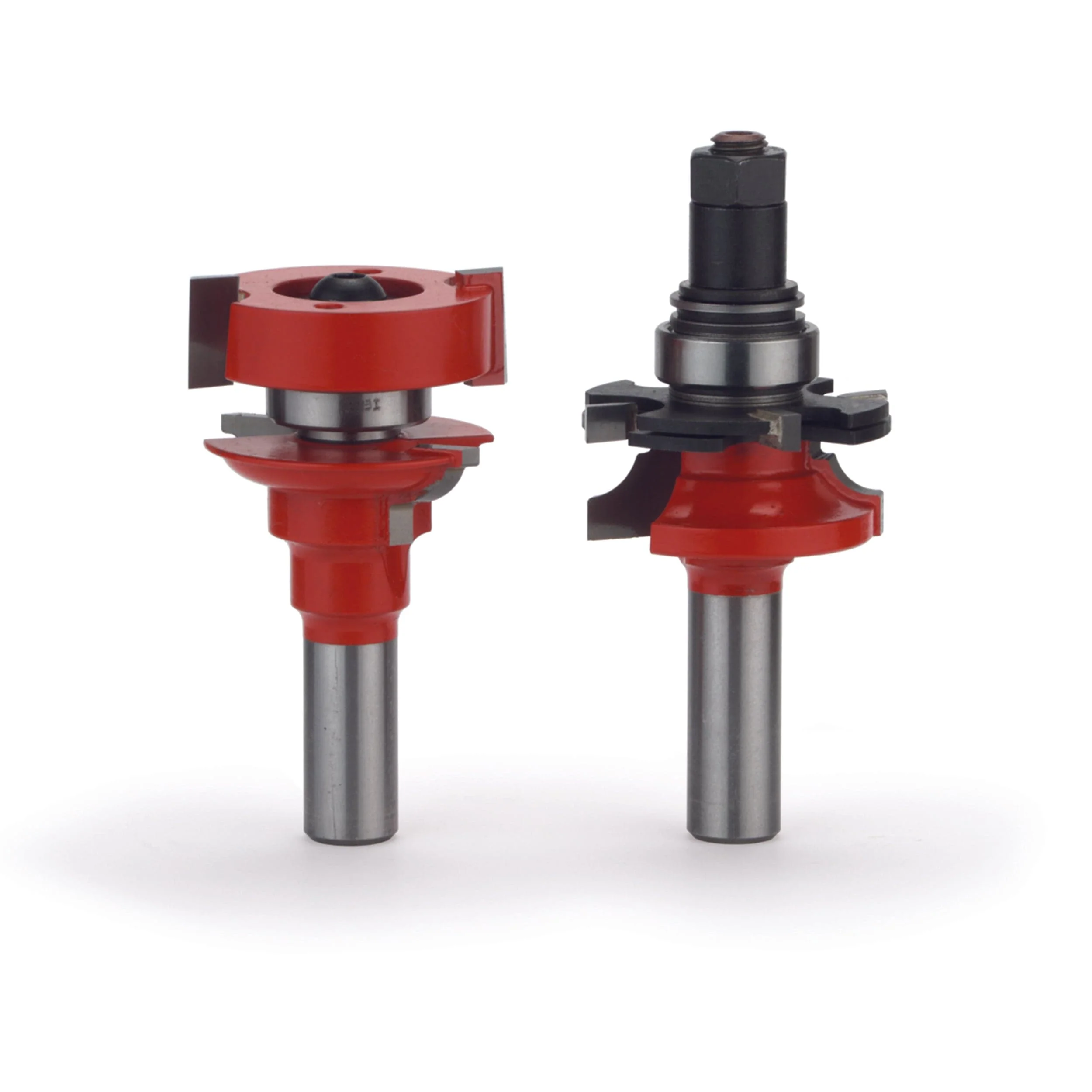 99-763 Adjustable Tenon 2-Piece Rail And Stile Router Router Bit Set Bead Profile 1/2″ Shank