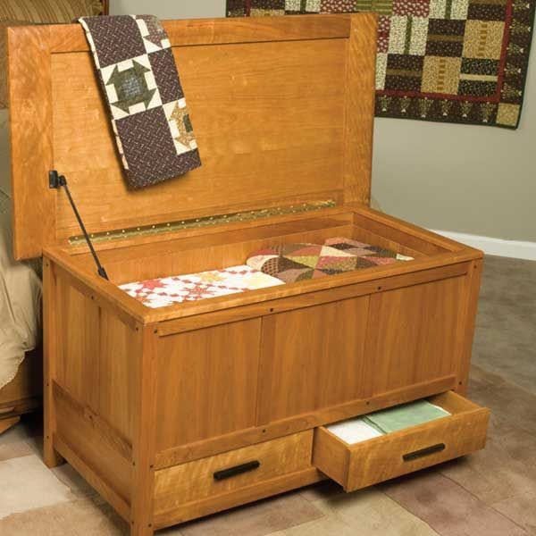 Arts & Crafts Blanket Chest - Downloadable Plan - Image 1