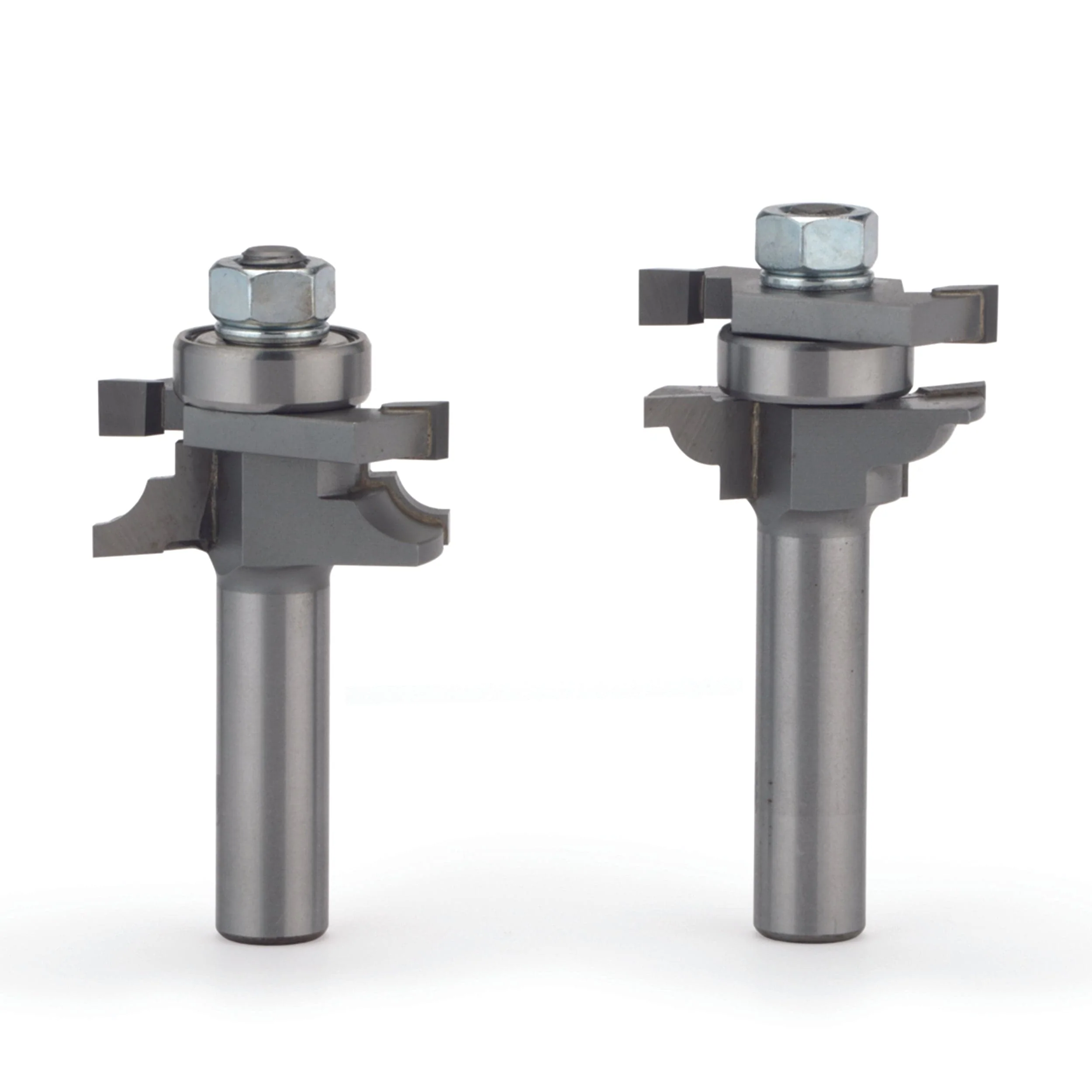 Bead Stile and Rail Door Router Bit Set – 1/2″ SH – 1-5/8″ OD x 7/8″ CL – 2 Piece