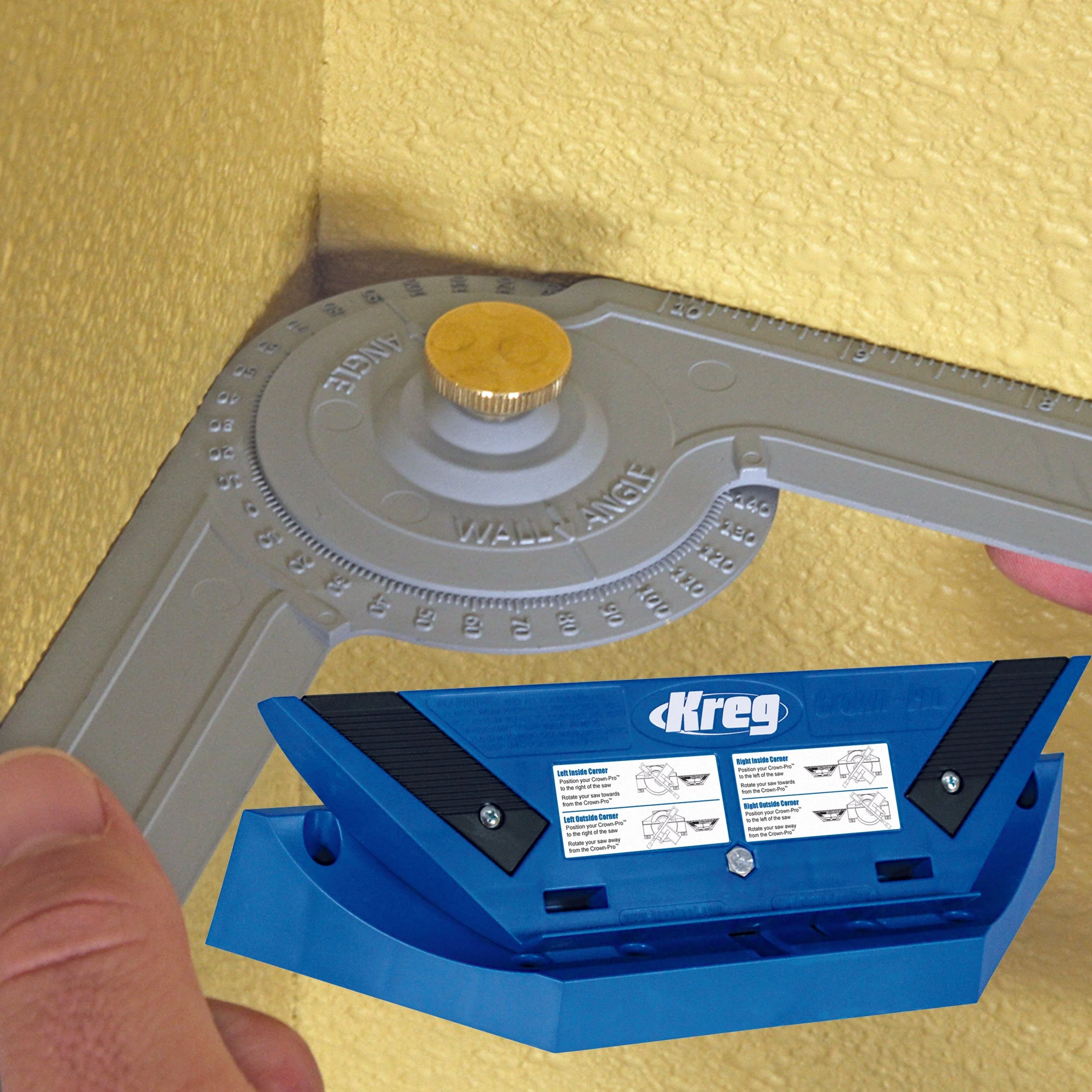 Crown-Pro Crown Molding Jig for Miter Saws – KMA2800