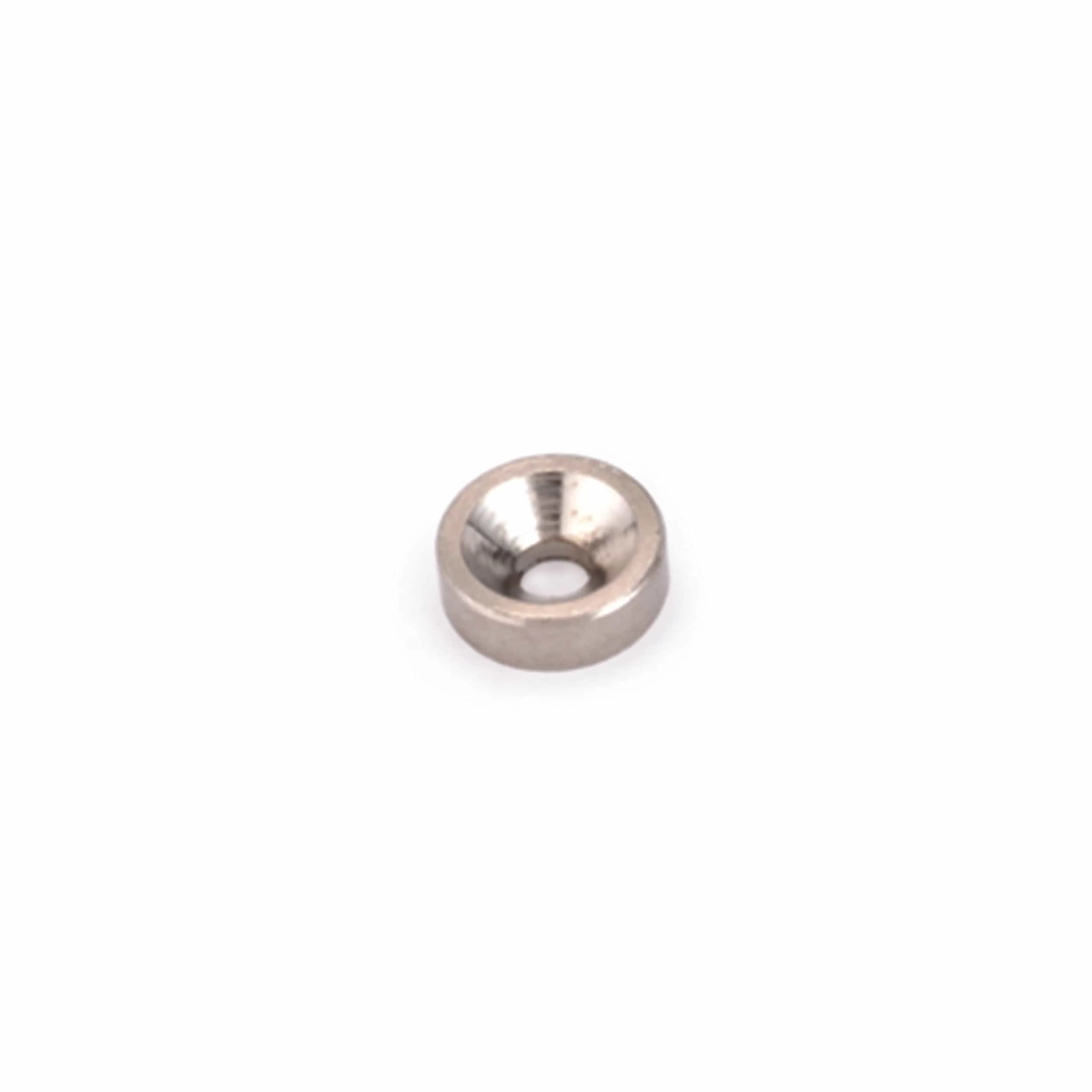 Steel Washers for Rare Earth Magnets - 1/8"T with #4 x 1/2" Screws - 10 Piece - Image 1