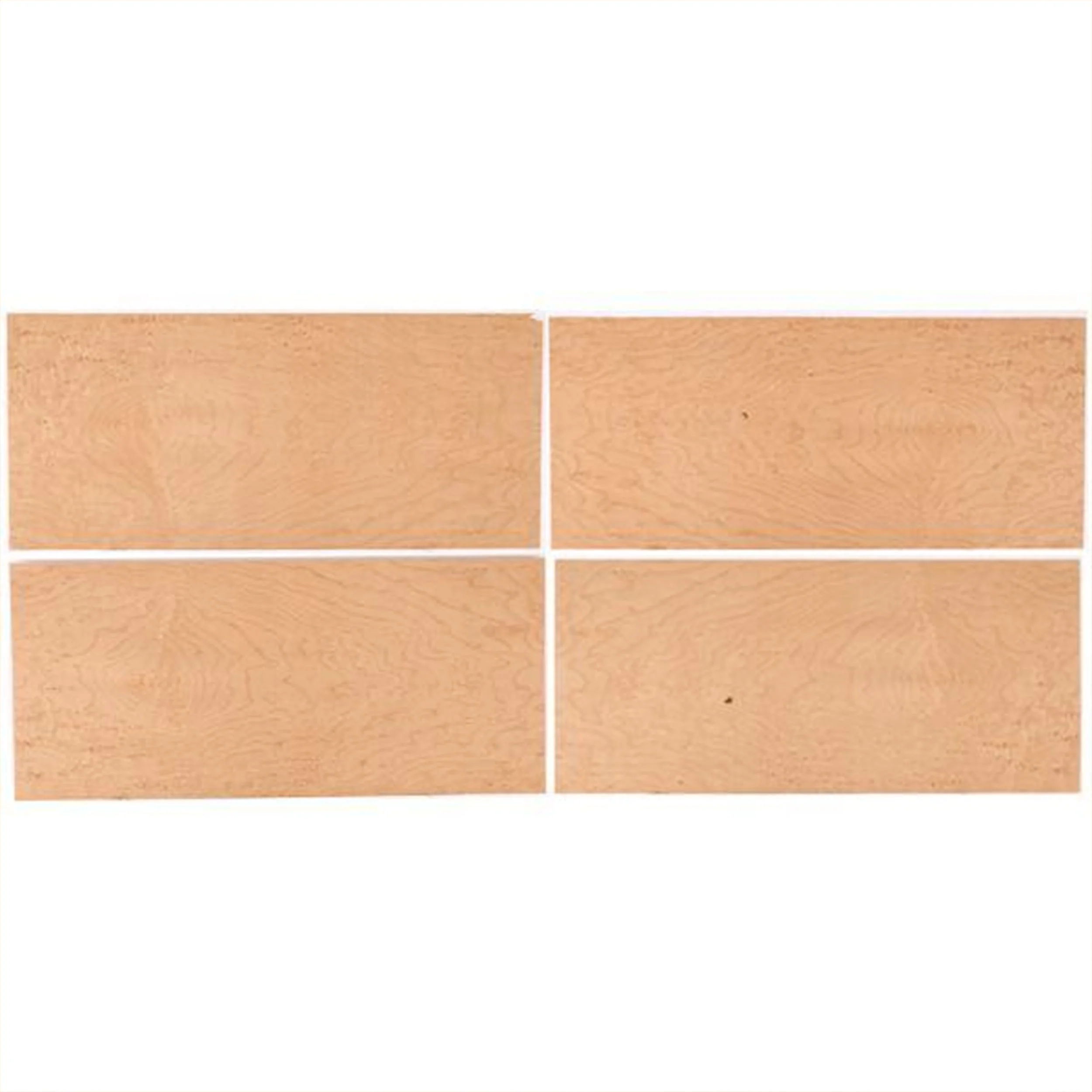 Wood Veneer Pack – Sequence Matched – 8″ x 18″ – 4 Piece