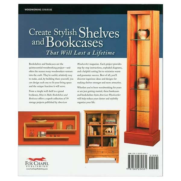 How to Make Bookshelves & Bookcases - Image 1