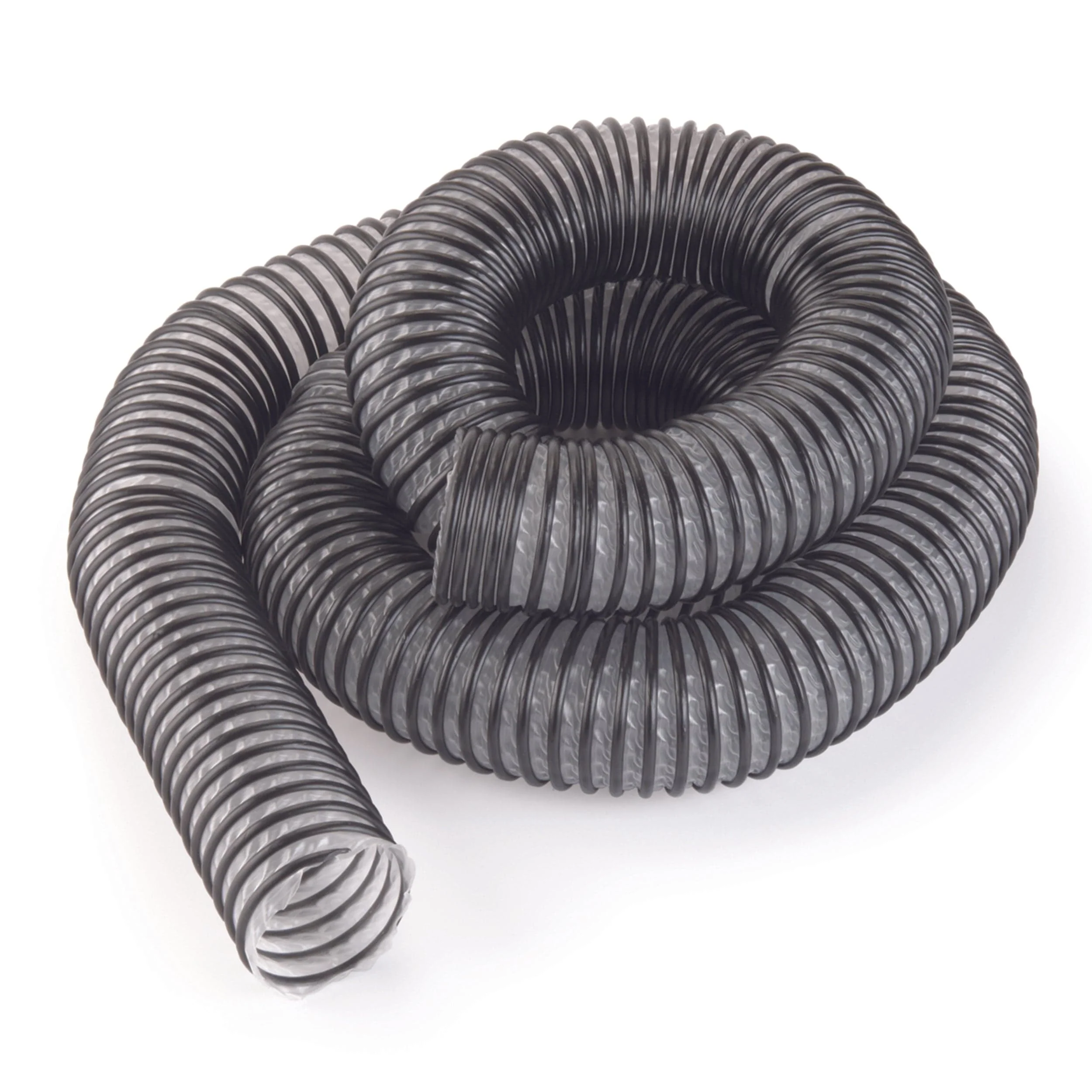 Light-Duty Dust Collection Hose – 4″ x 10′ – Semi-Clear