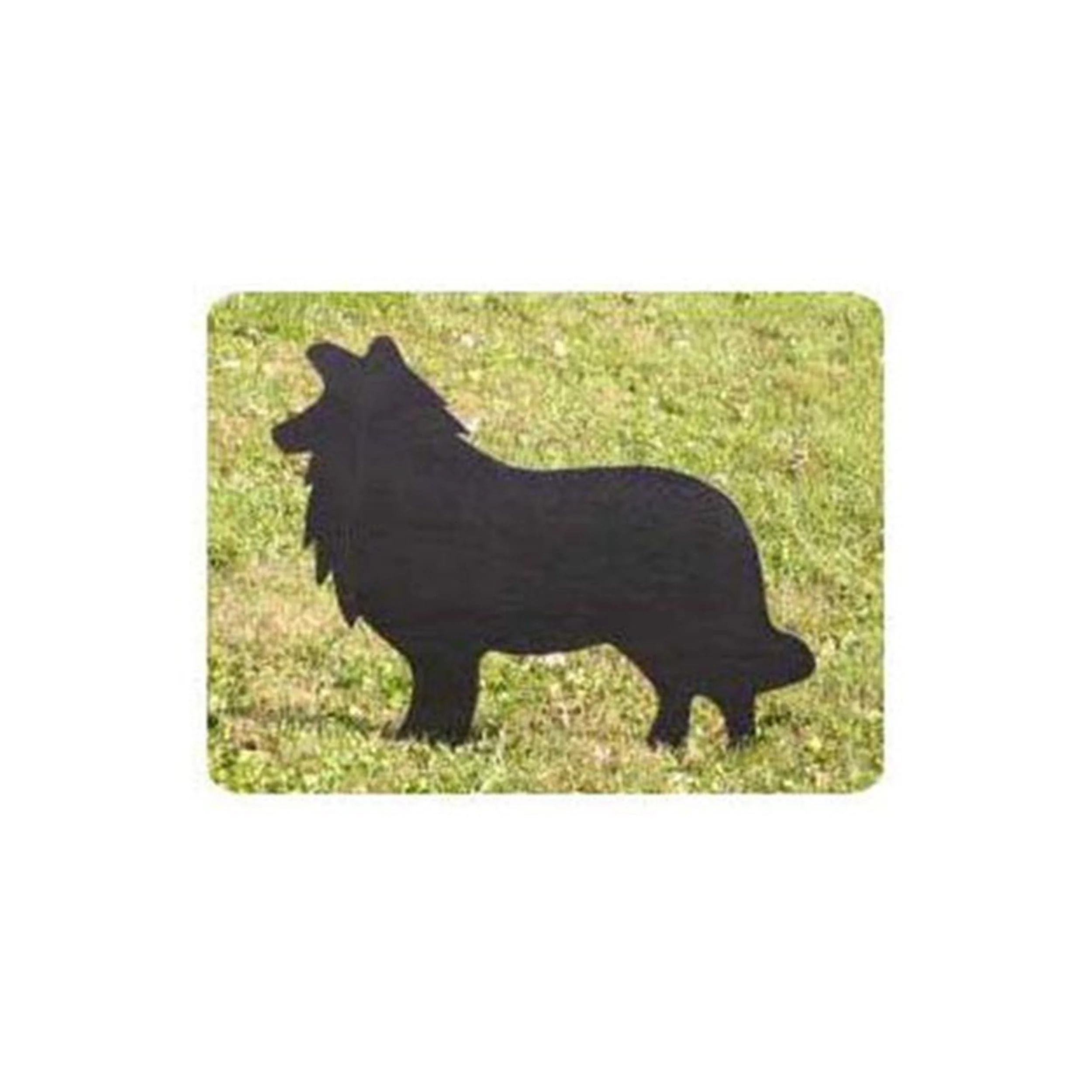 Woodworking Project Paper Plan to Build Collie Dog Shadow - Image 1