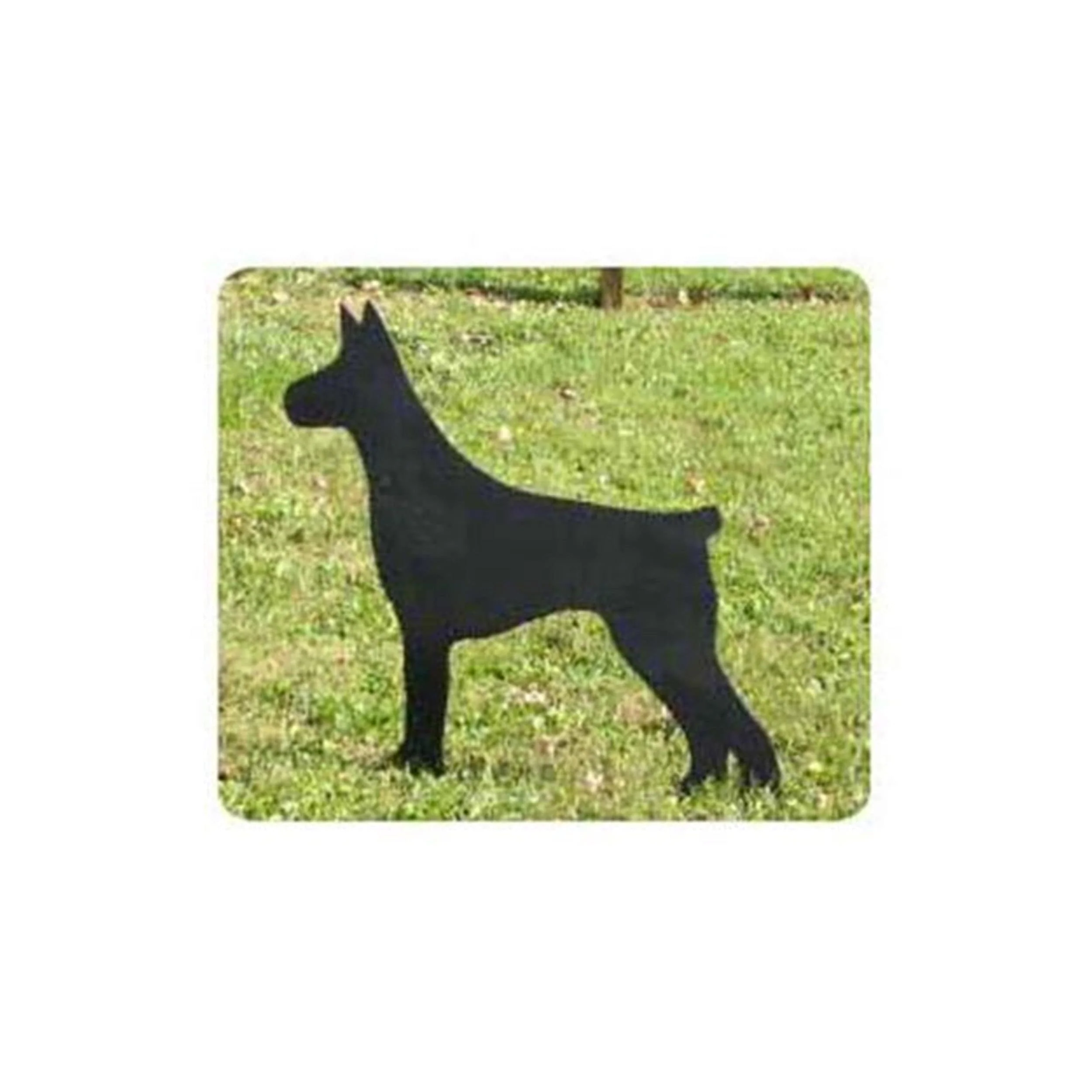 Woodworking Project Paper Plan to Build Doberman Dog Shadow - Image 1