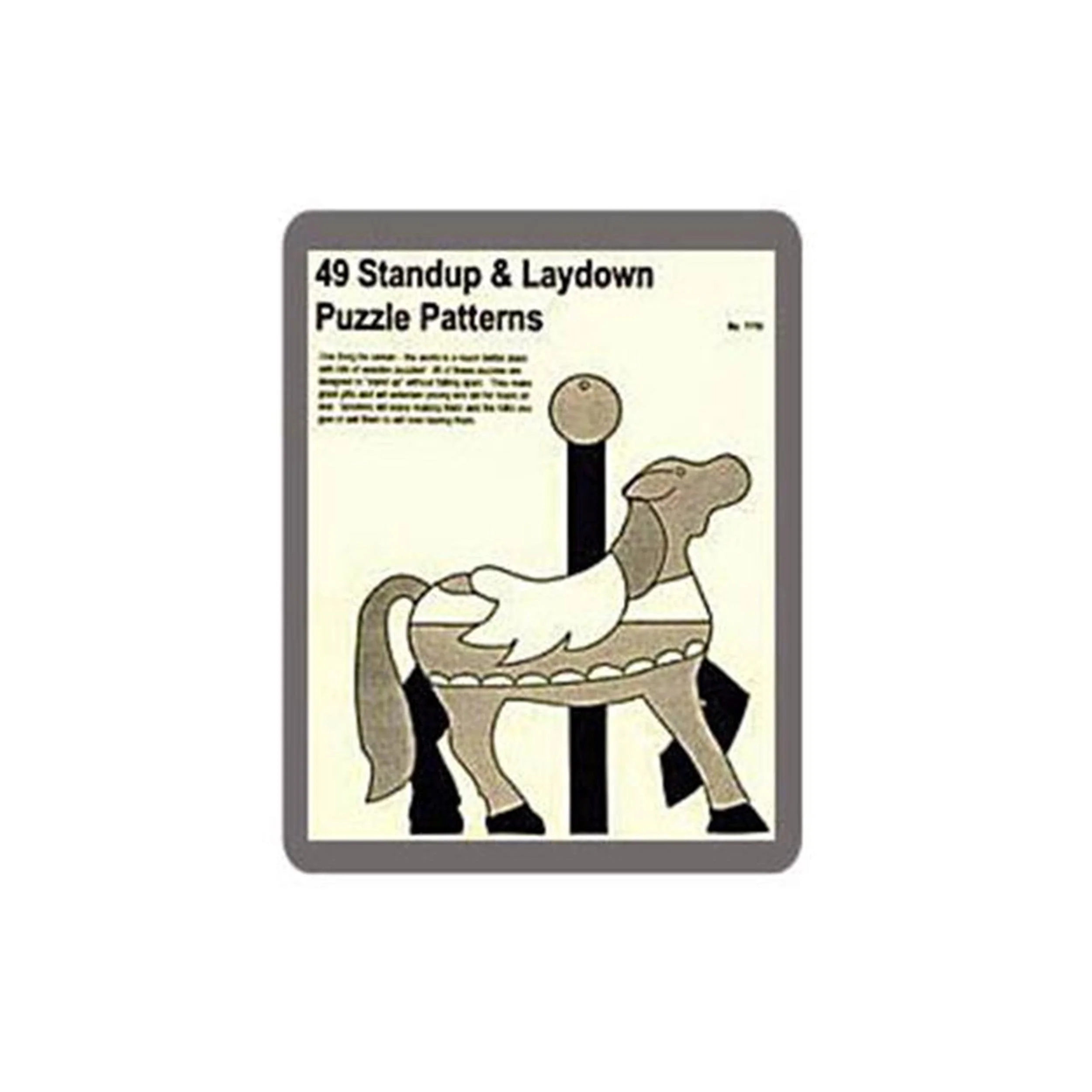 Woodworking Project Paper Plan to Build 49 Puzzle - Image 1