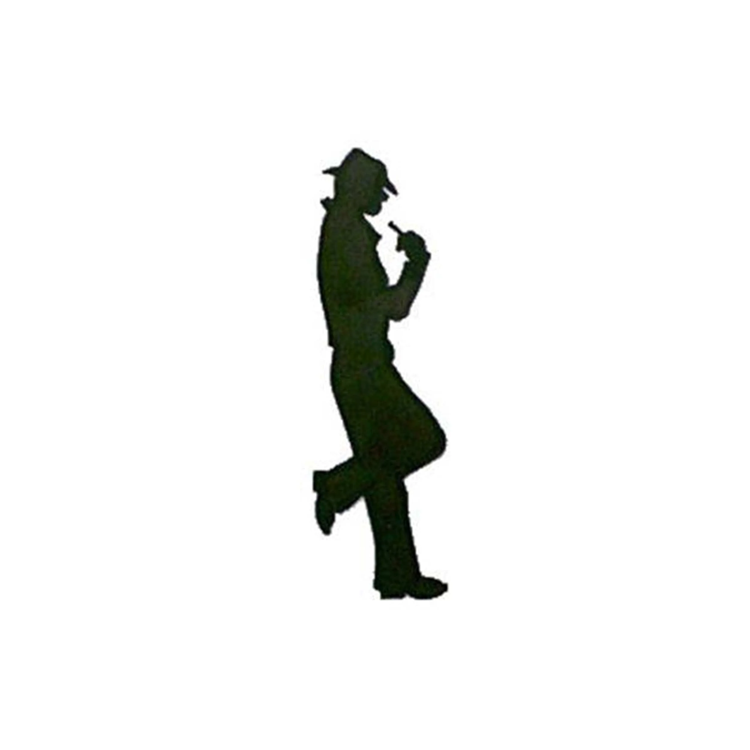 Woodworking Project Paper Plan to Build Slim the Cowboy Shadow - Image 1