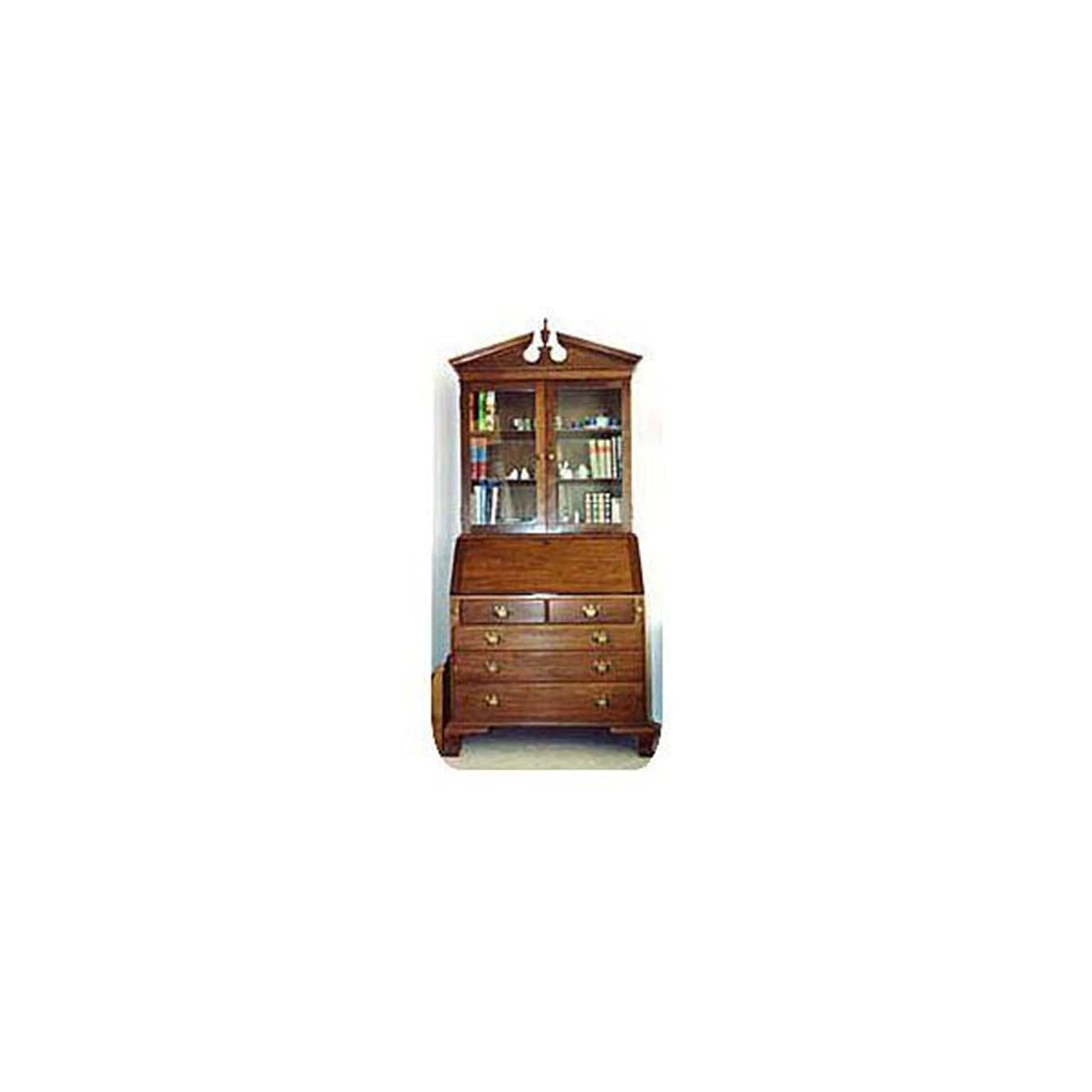 Woodworking Project Paper Plan to Build Secretary Desk - Image 1