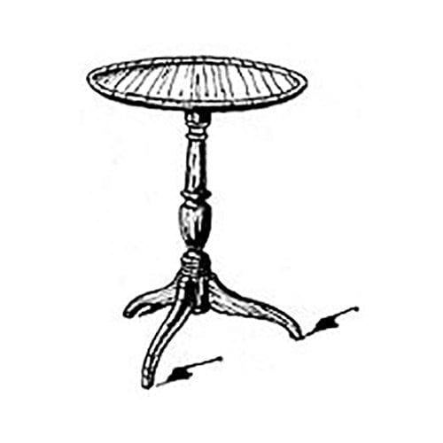 Woodworking Project Paper Plan to Build Shaker Round Table - Image 1