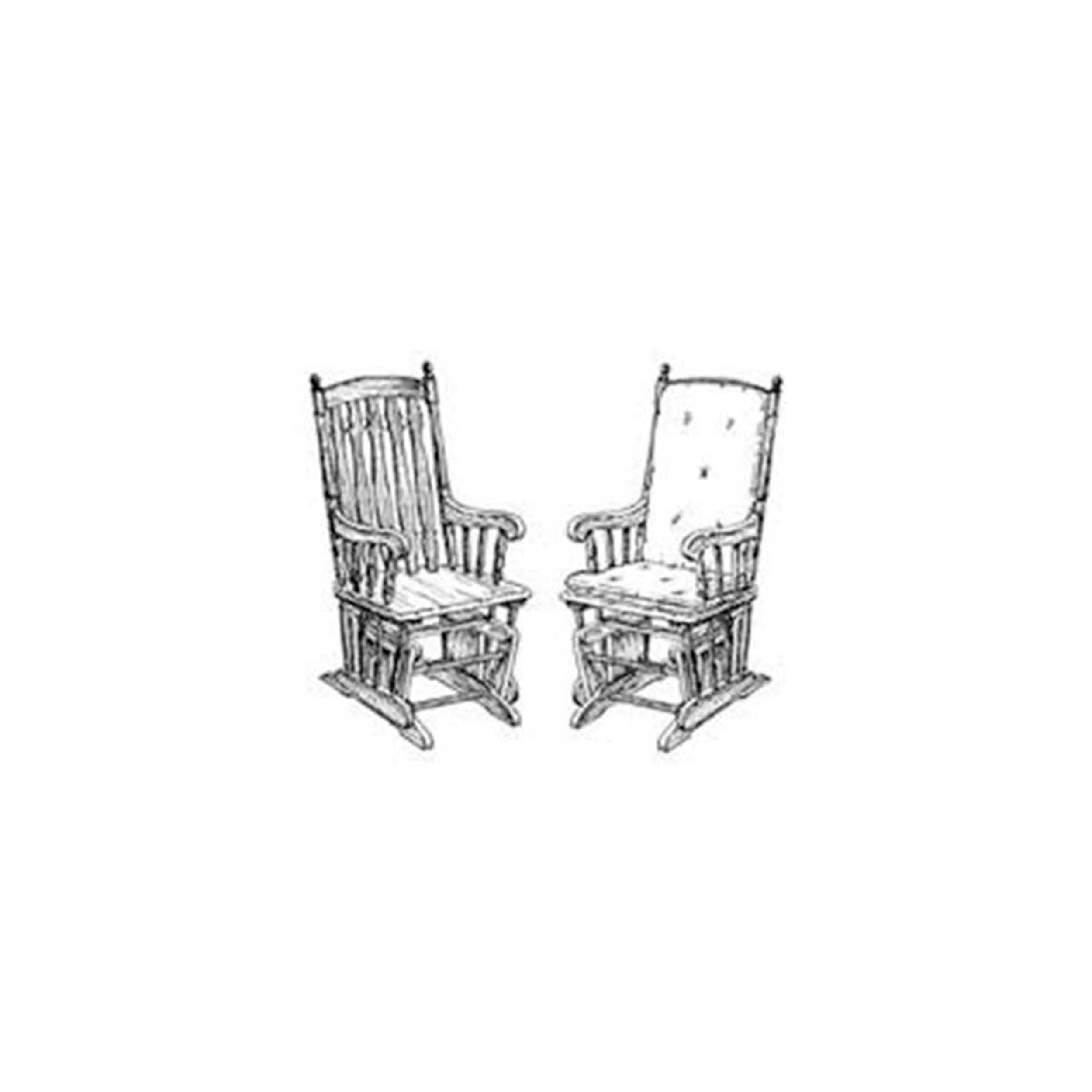 Woodworking Project Paper Plan to Build Glider Chair - Image 1