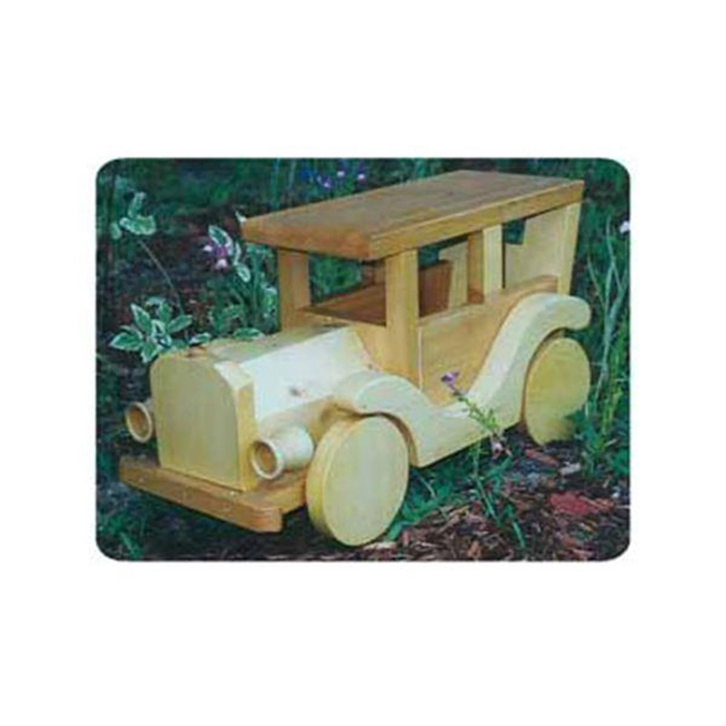 Woodworking Project Paper Plan to Build Large Antique Car - Image 1