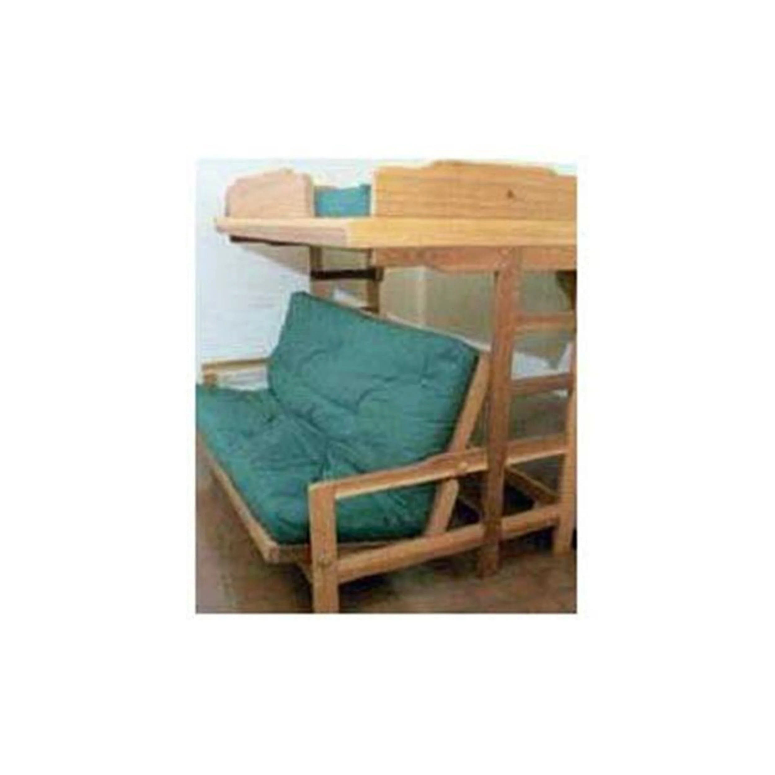 Woodworking Project Paper Plan to Build Futon Bunk Bed - Image 1