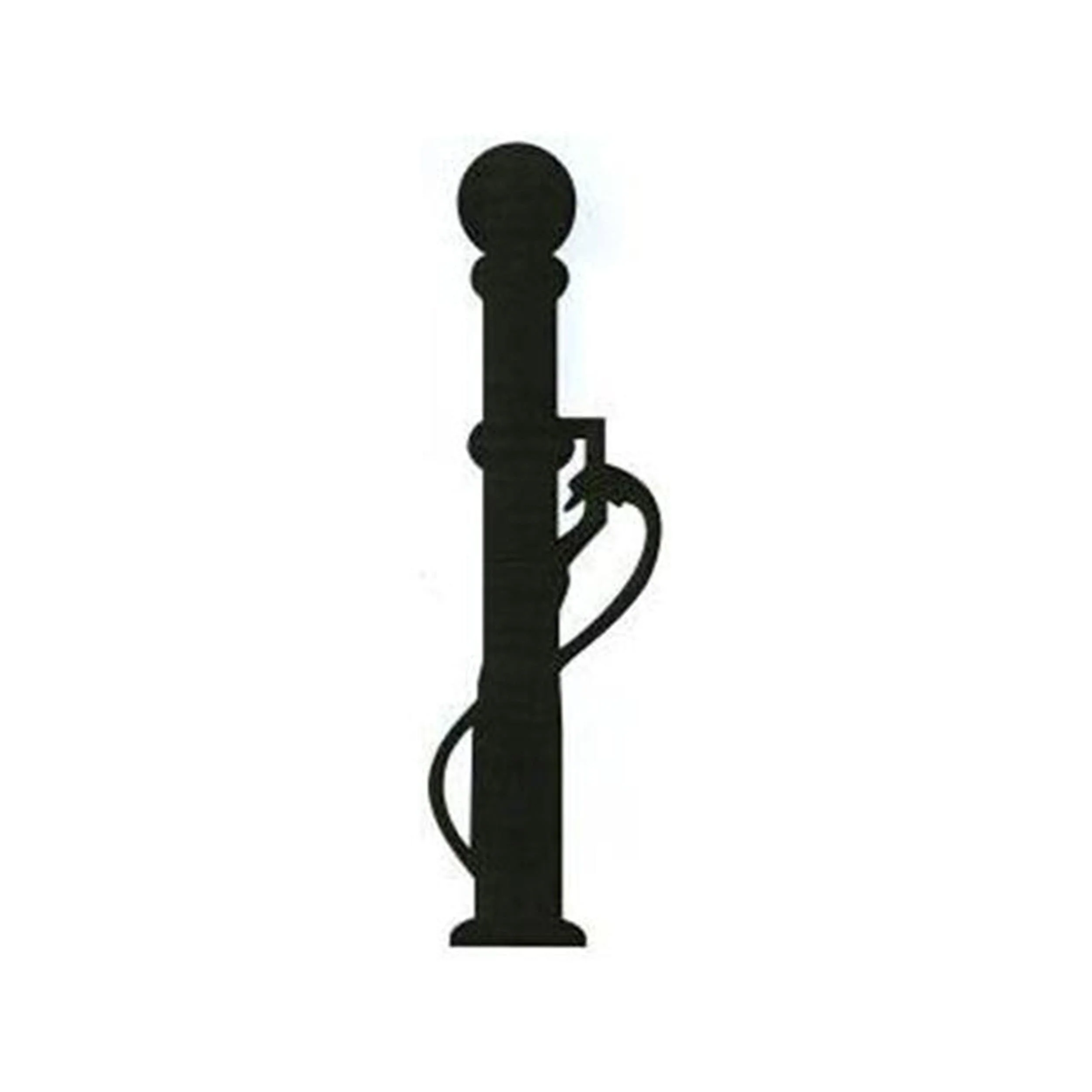 Woodworking Project Paper Plan to Build Antique Gas Pump Shadow - Image 1