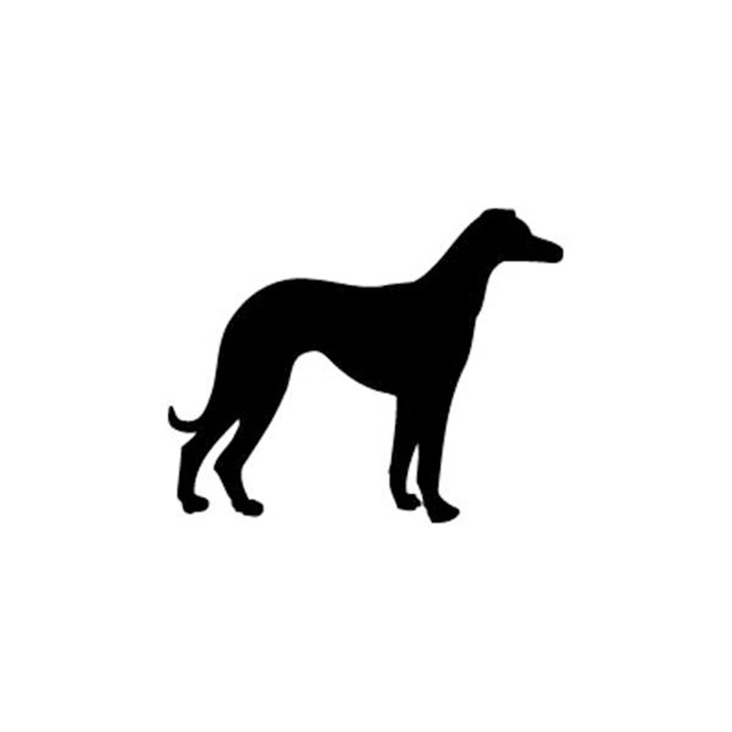 Woodworking Project Paper Plan to Build Greyhound Dog Shadow Pattern - Image 1