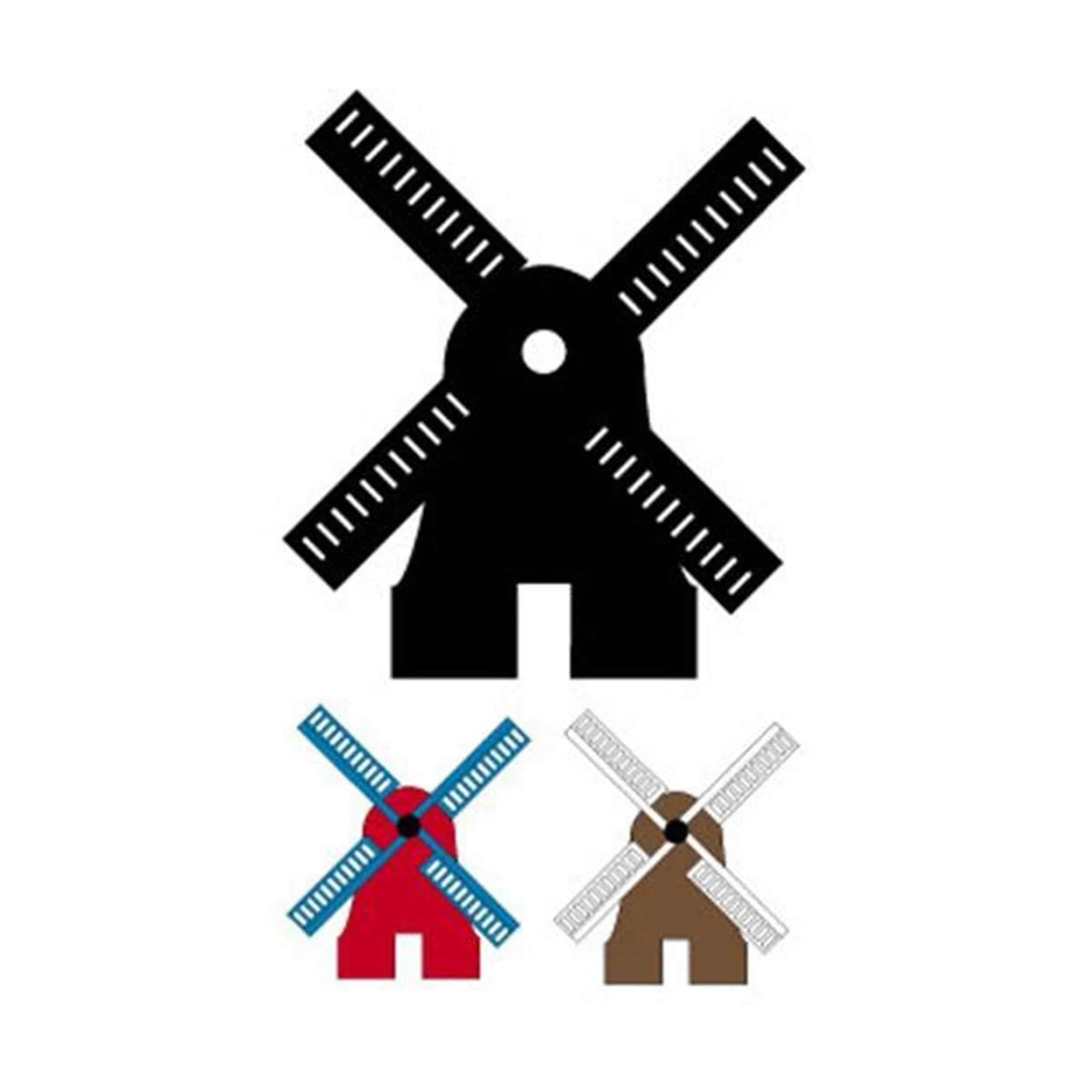 Woodworking Project Paper Plan to Build Dutch Windmill Shadow - Image 1