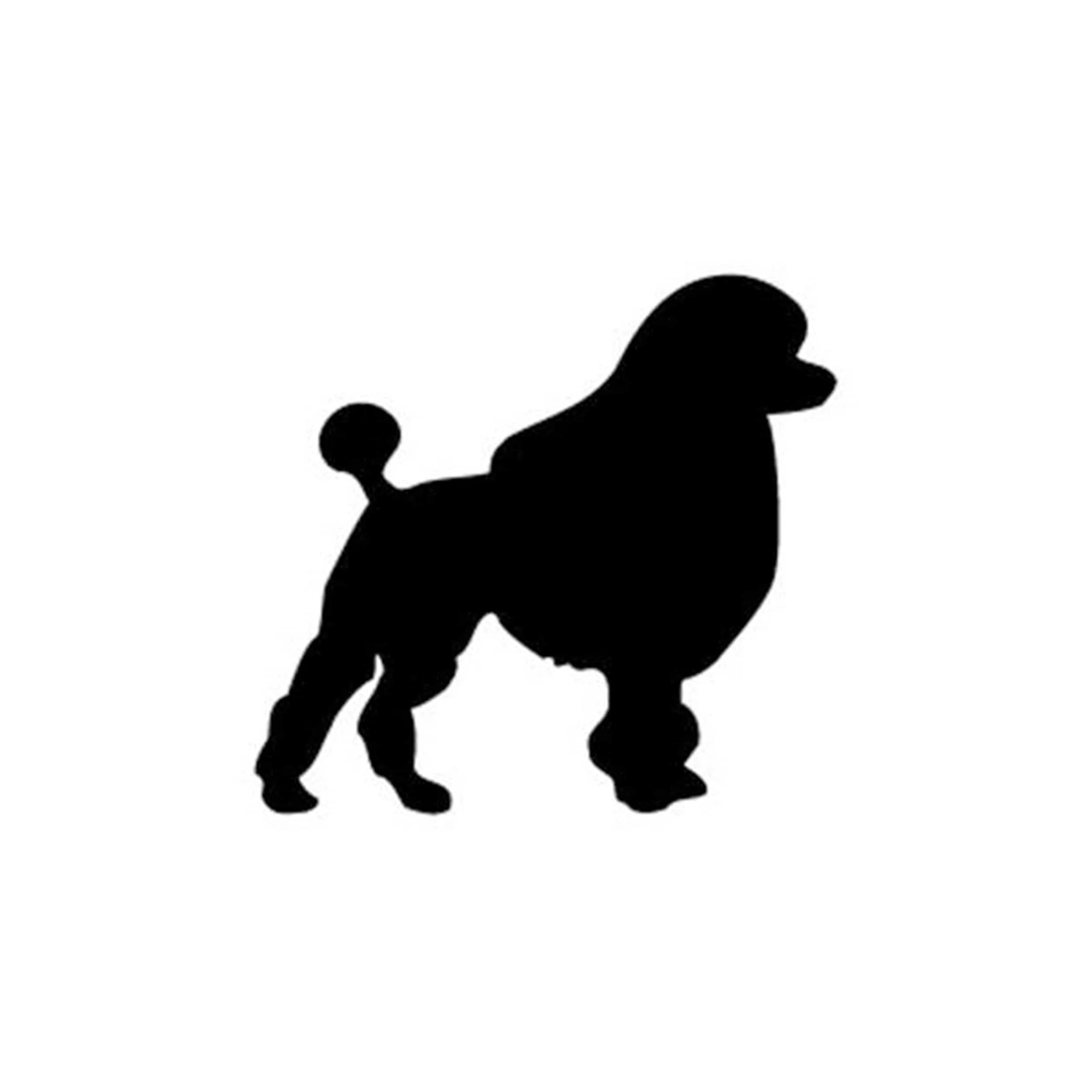 Woodworking Project Paper Plan to Build Giant Poodle Dog Shadow - Image 1