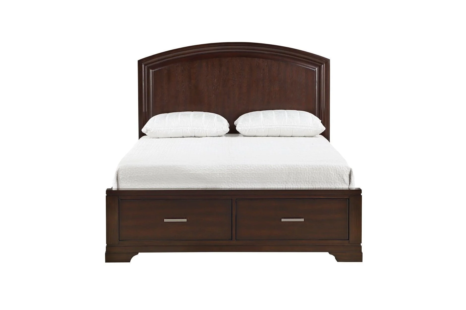 Hudson Cherry Storage Platform Bedroom Set - Image 3
