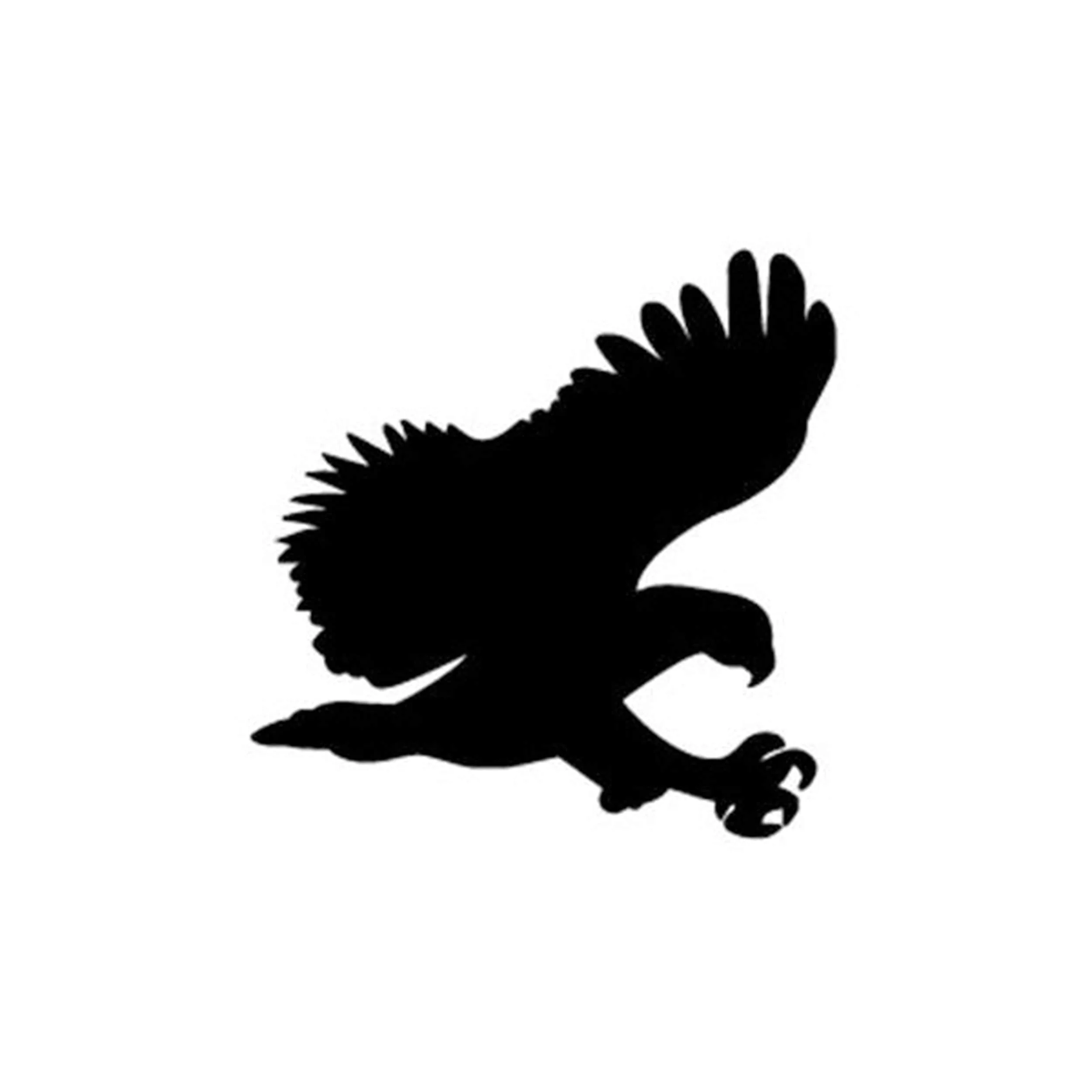 Woodworking Project Paper Plan to Build Large Hunting Eagle Shadow - Image 1