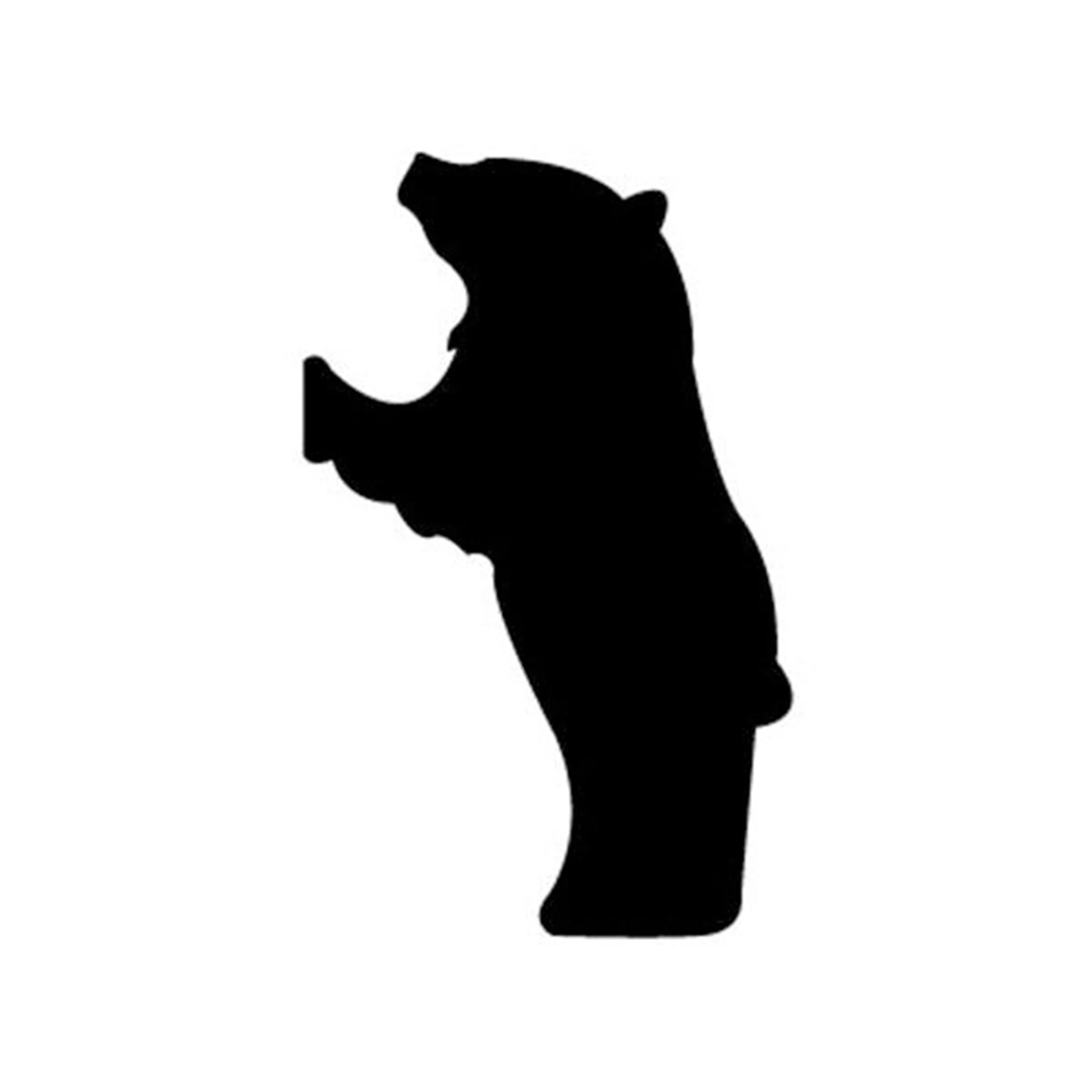Woodworking Project Paper Plan to Build Hungry Bear Shadow Pattern - Image 1