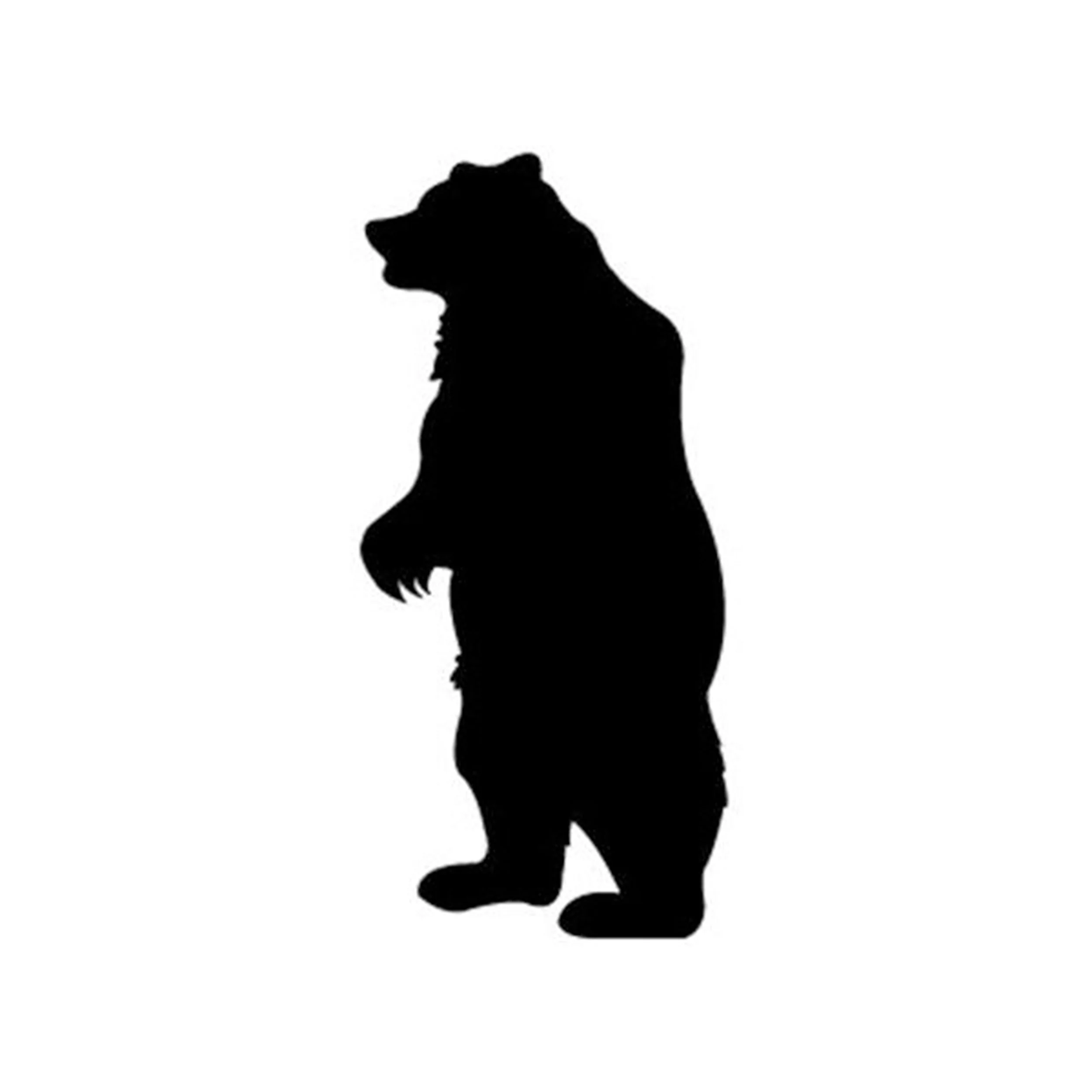 Woodworking Project Paper Plan to Build 5' Curious Grizzly Shadow - Image 1