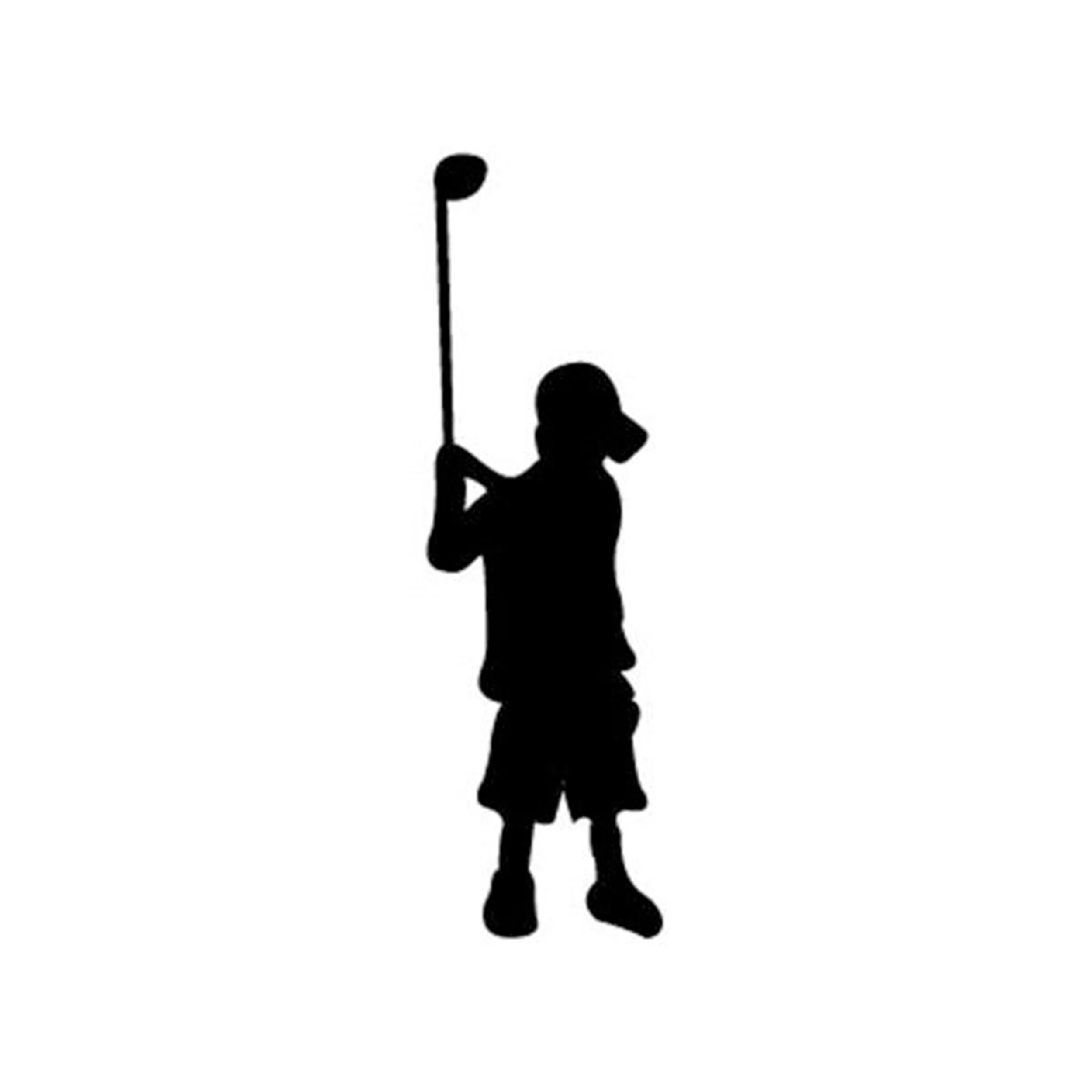 Woodworking Project Paper Plan to Build Little Golfer Shadow - Image 1
