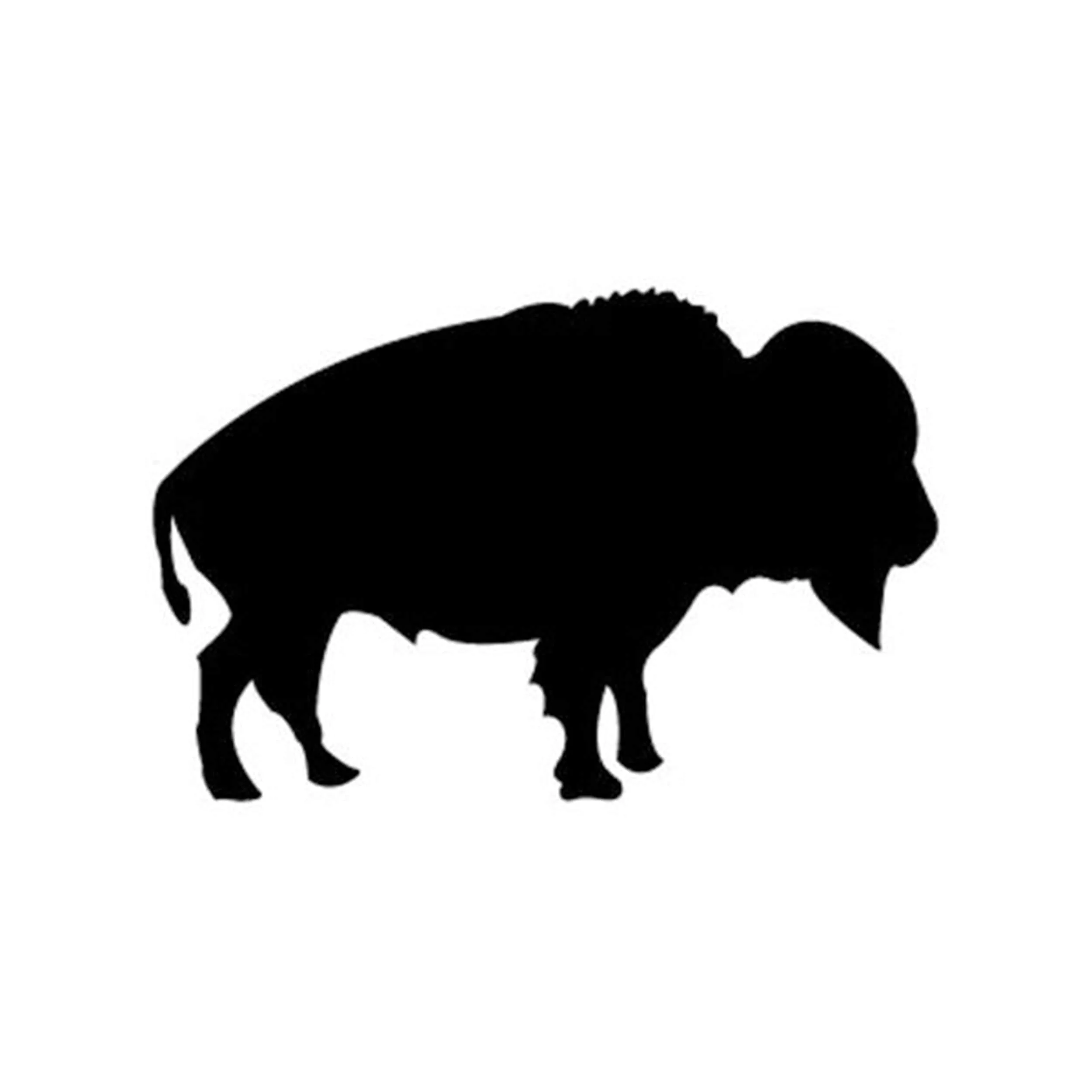 Woodworking Project Paper Plan to Build Small Buffalo Shadow - Image 1