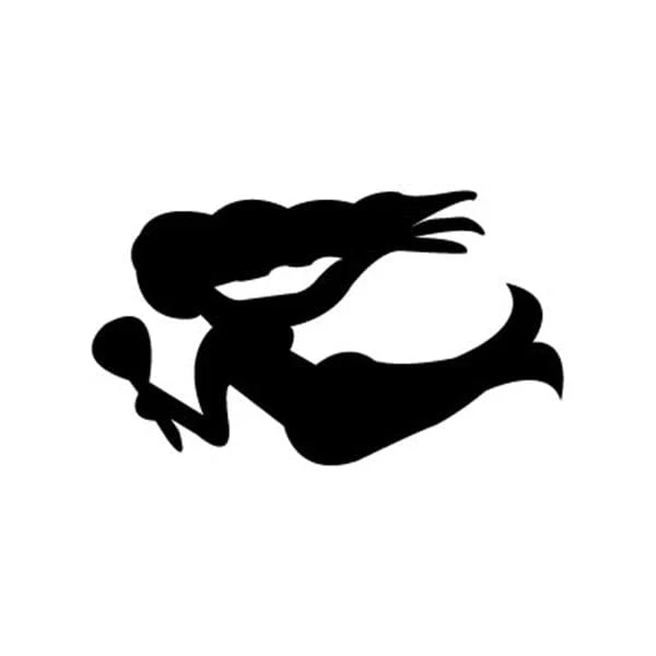 Woodworking Project Paper Plan to Build Mermaid Shadow - Image 1