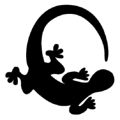Woodworking Project Paper Plan to Build Southwest Lizard Shadow - Image 1