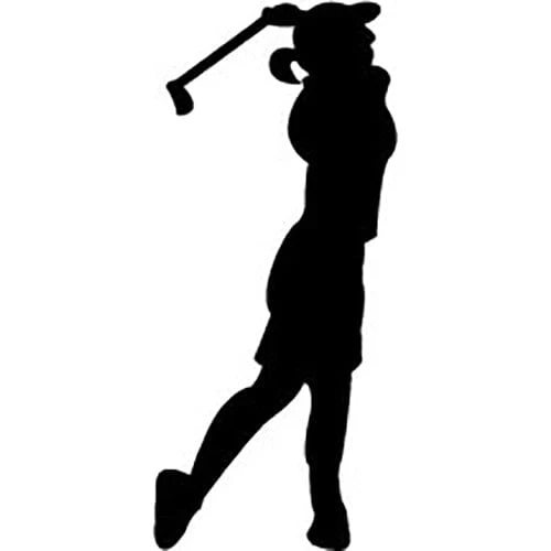 Woodworking Project Paper Plan to Build Lady Golfer Shadow - Image 1