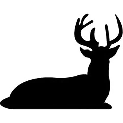 Woodworking Project Paper Plan to Build Resting Buck Shadow - Image 1