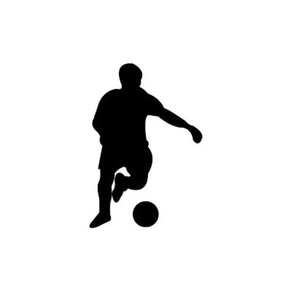 Woodworking Project Paper Plan to Build Soccer Player No.2 Shadow - Image 1