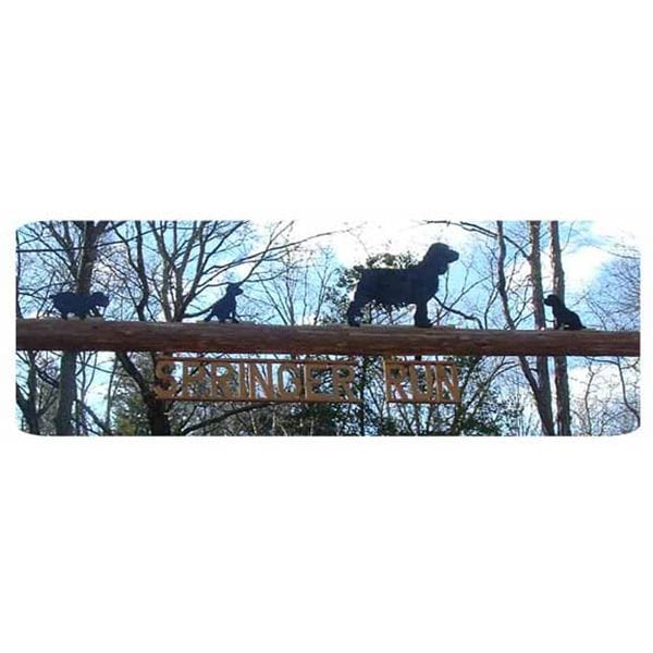 Woodworking Project Paper Plan to Build Springer Spaniel Dog Shadow - Image 1