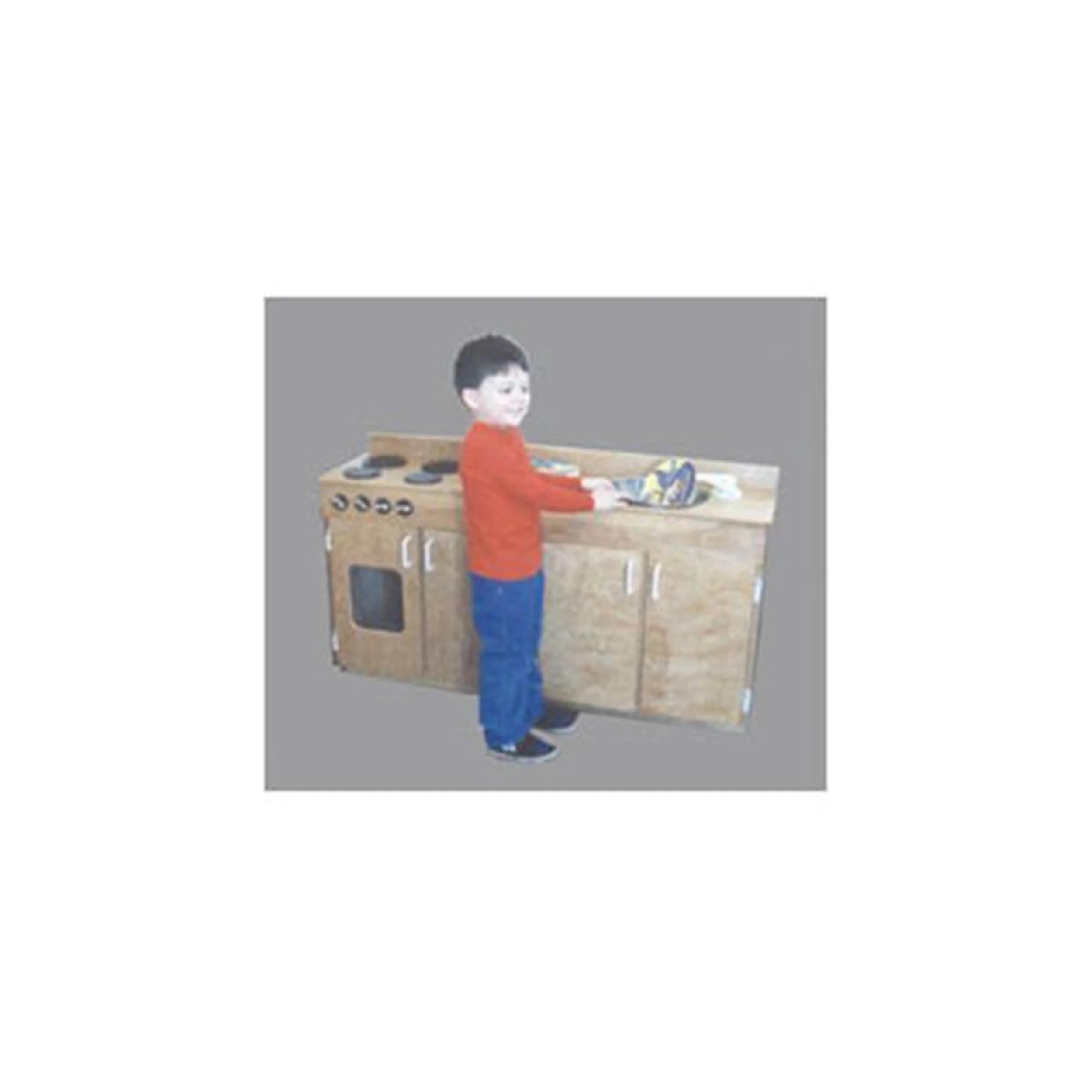 Woodworking Project Paper Plan to Build Stove and Sink - Image 1
