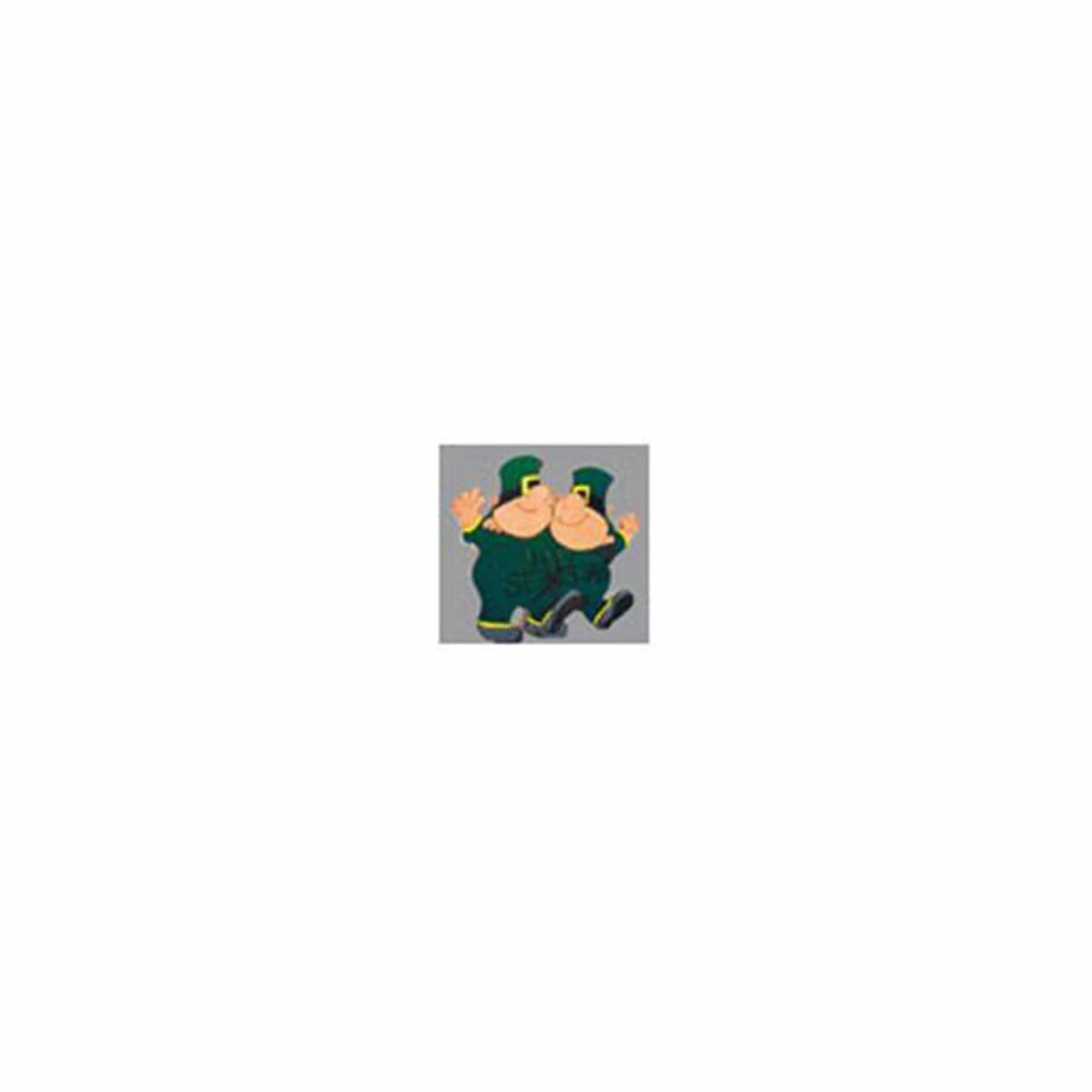 Woodworking Project Paper Plan to Build Two Leprechauns - Image 1