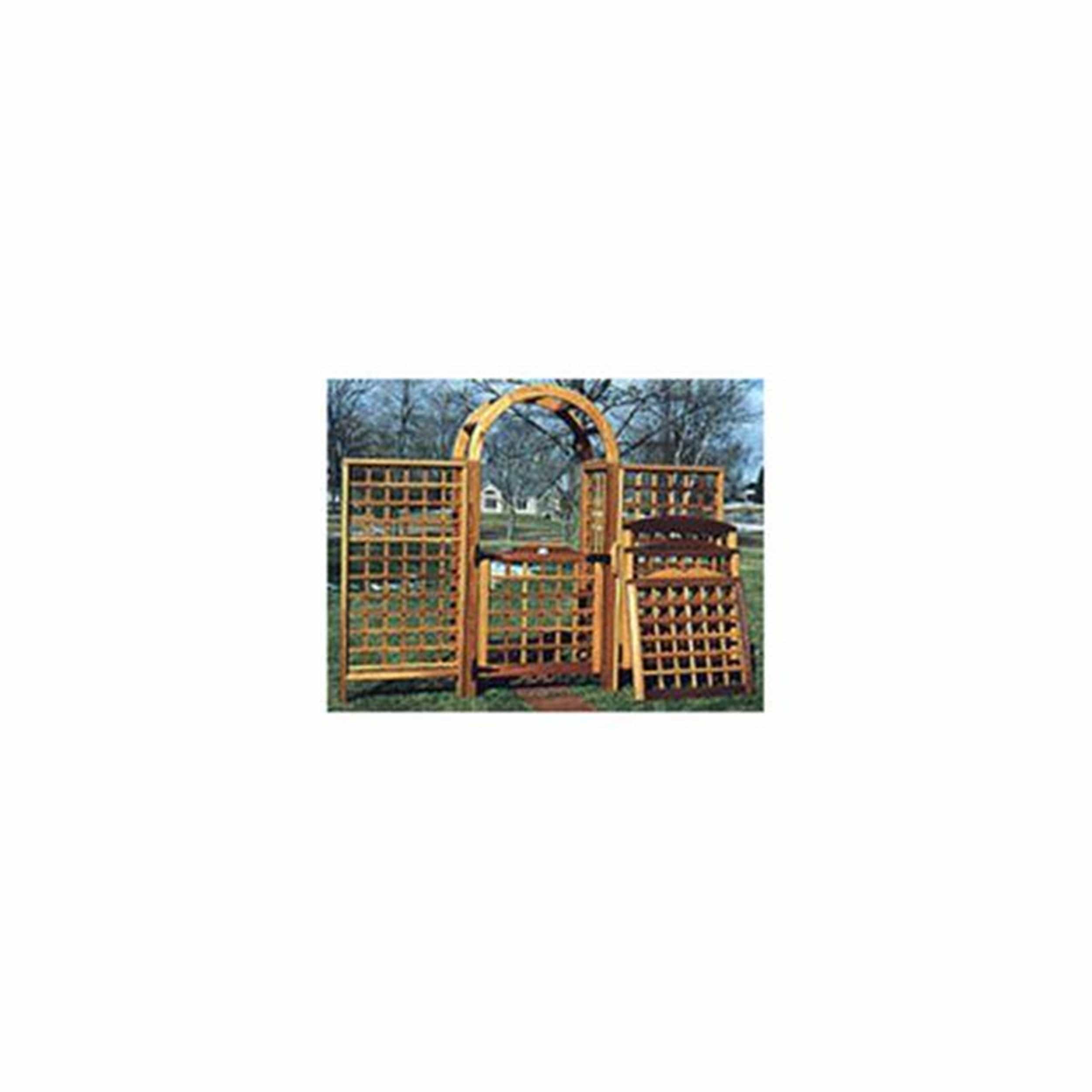Woodworking Project Paper Plan to Build Archway and Trellis - Image 1