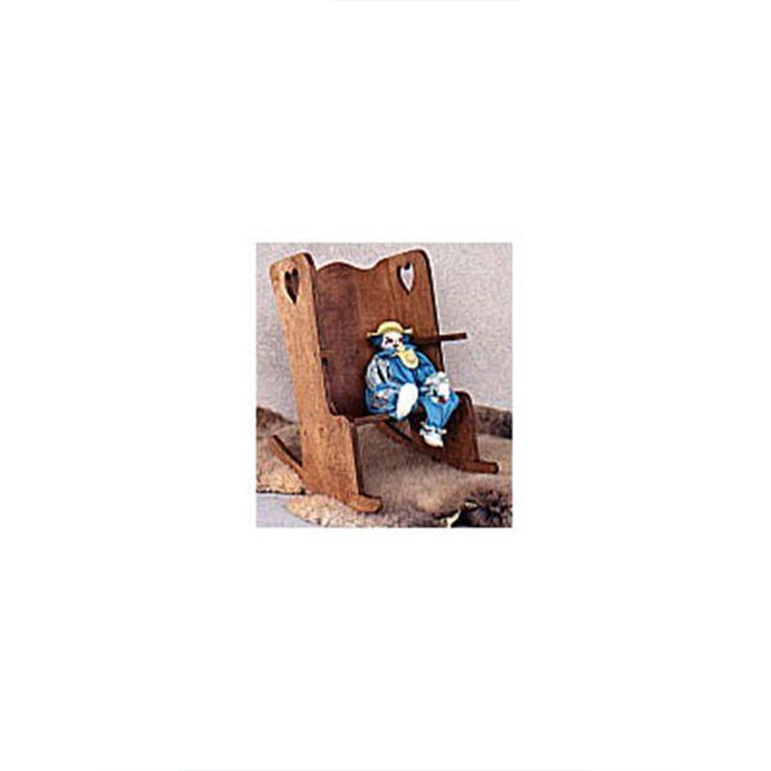 Woodworking Project Paper Plan to Build Child's Rocking Chair - Image 1