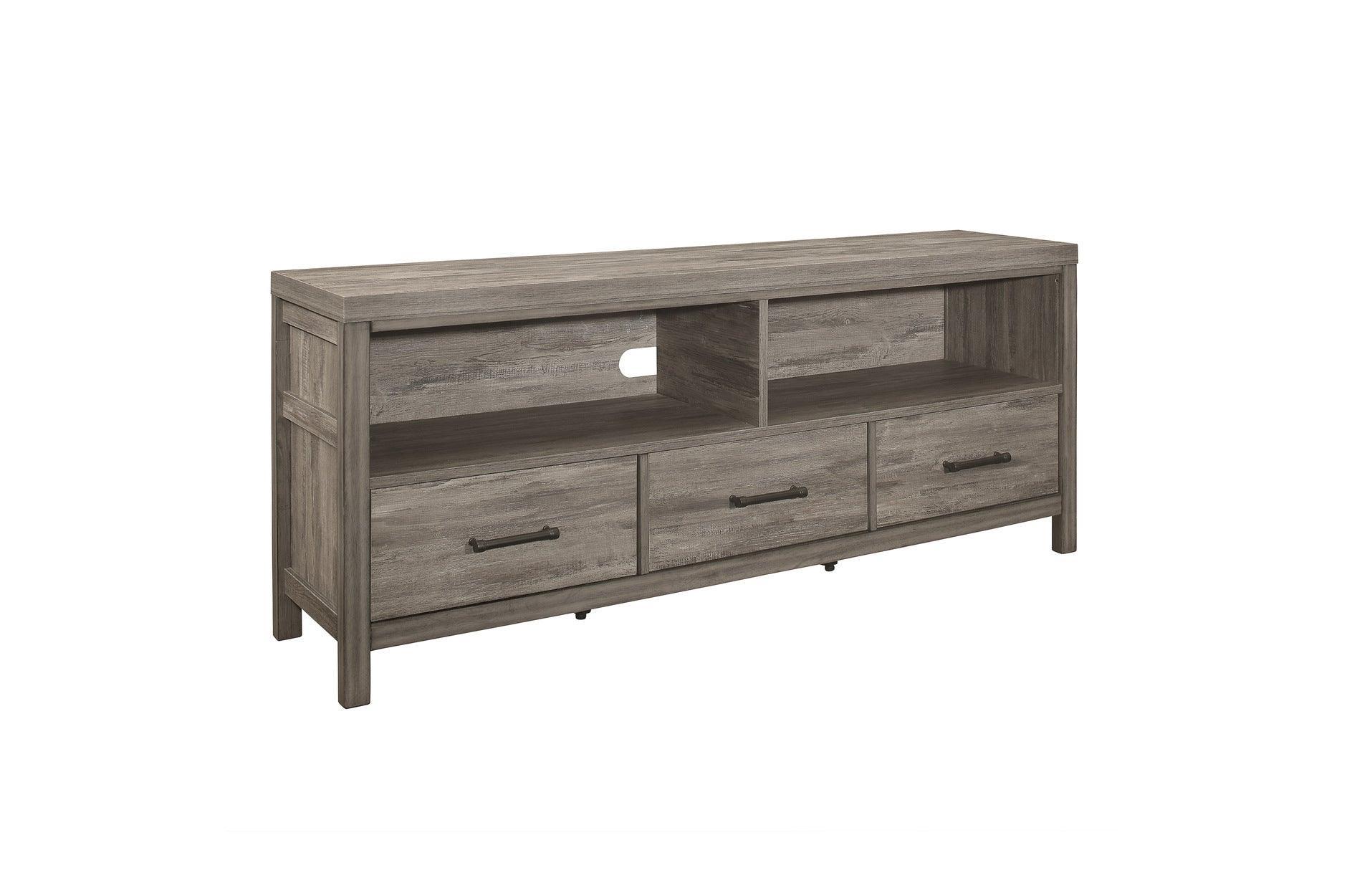 Bainbridge Gray Gray Storage TV Stand - Image 3