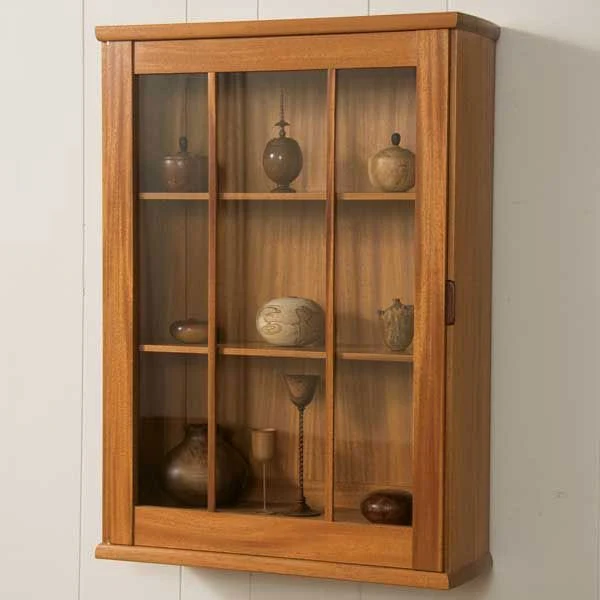 Wall Hung Display Cabinet - Downloadable Plan - Image 1