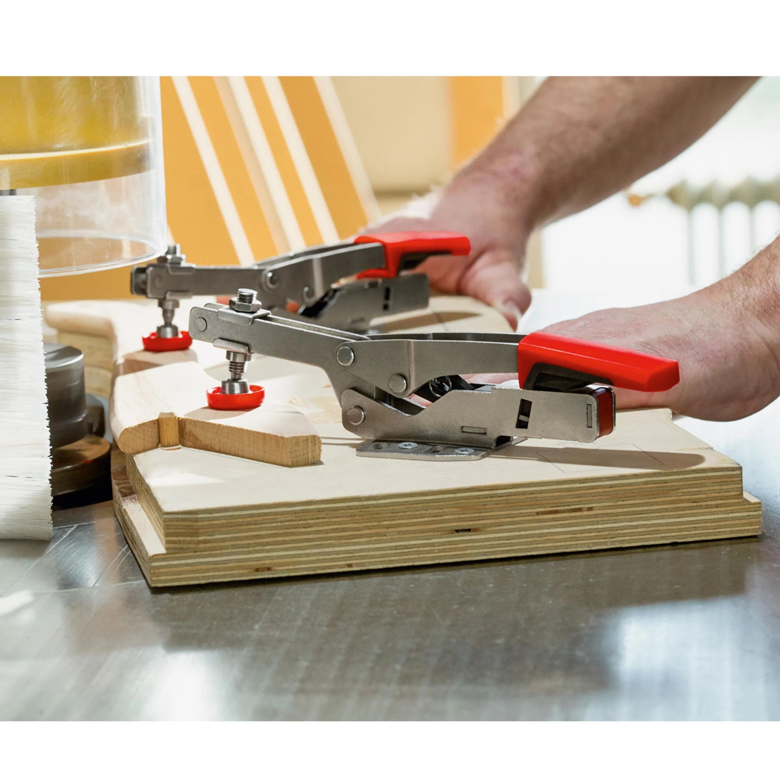 Auto-Adjust Horizontal Toggle Clamp - High - Image 2