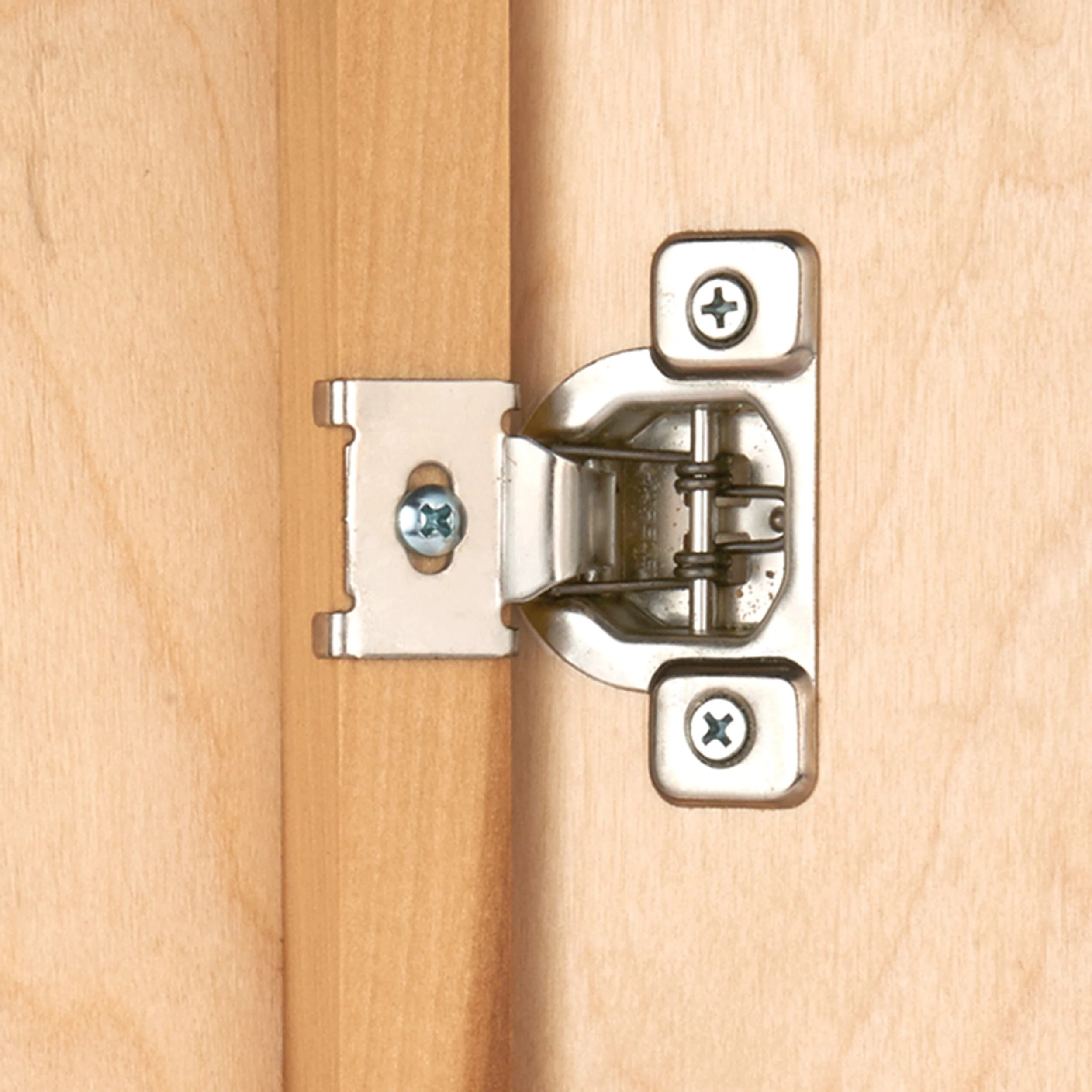 A-Series Face Frame Hinges - 1/2" Overlay - 110 Degree - 1 Pair - Image 3