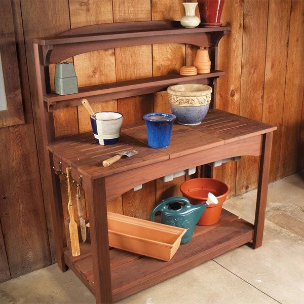 Full Service Potting Bench - Downloadable Plan - Image 1