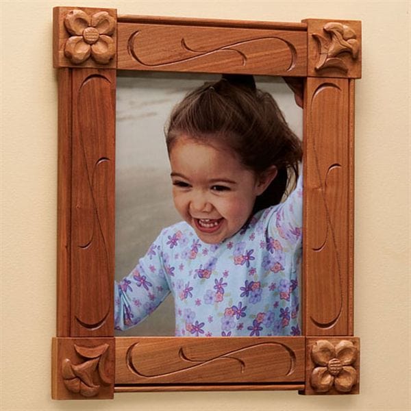 Carved Picture Frame – Downloadable Plan